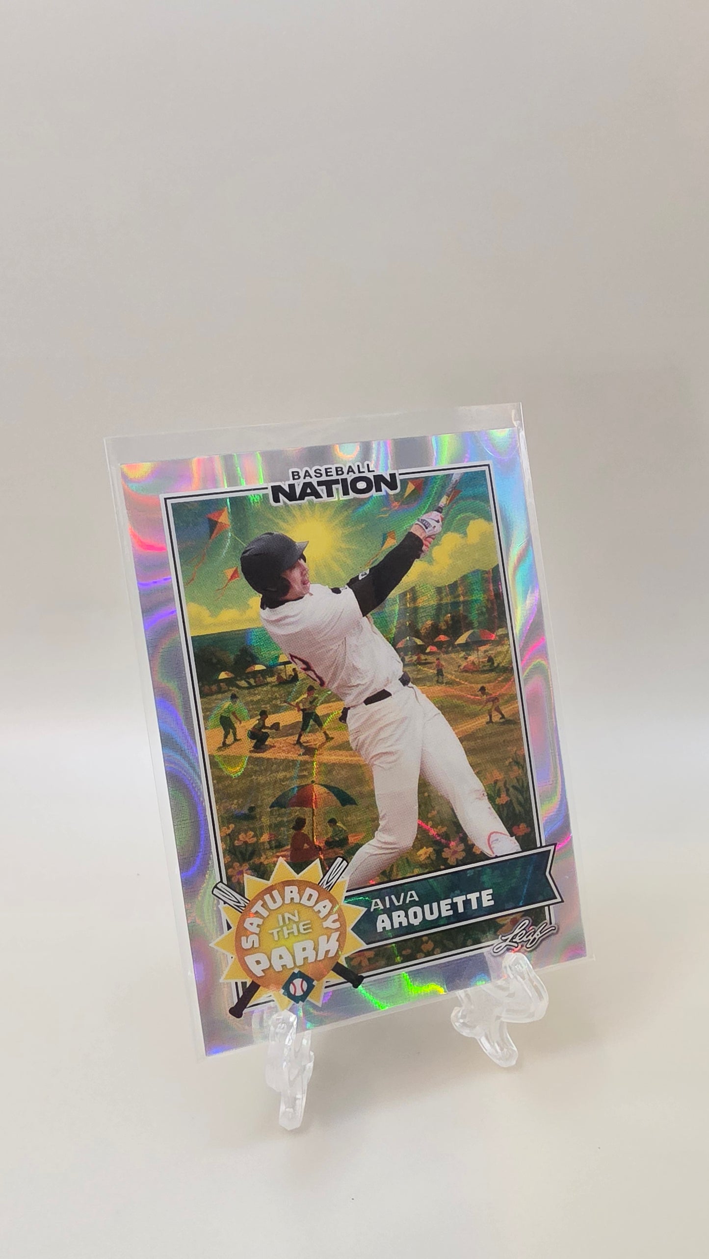 2025 Leaf Aiva Arquette Saturday in the Park /15 #SB-1