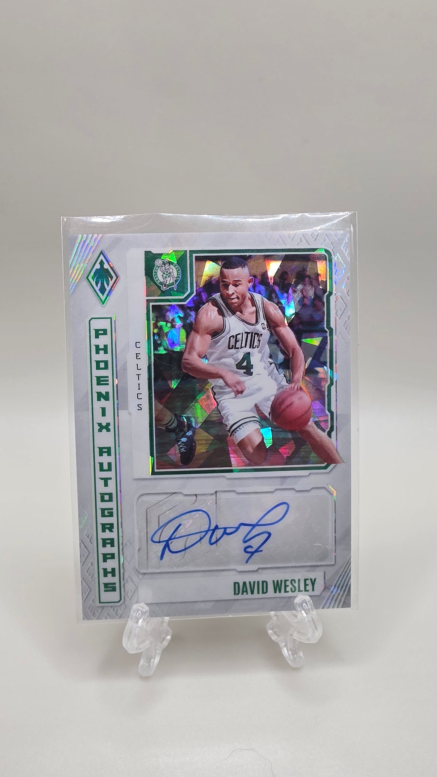 2023-24 Panini Phoenix Autographs David Wesley #/49 Card #PA-DWE