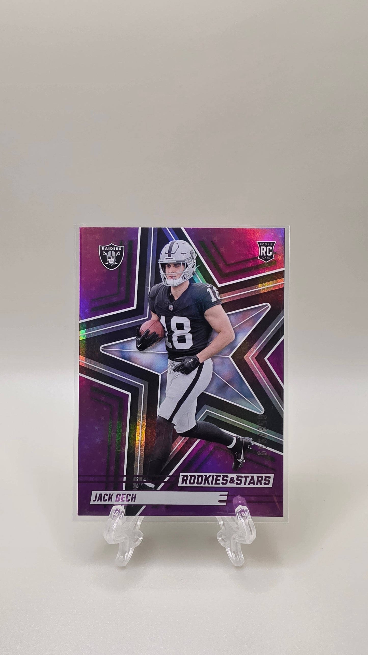 2025 Rookies & Stars Jack Beck Purple RC /999 #128