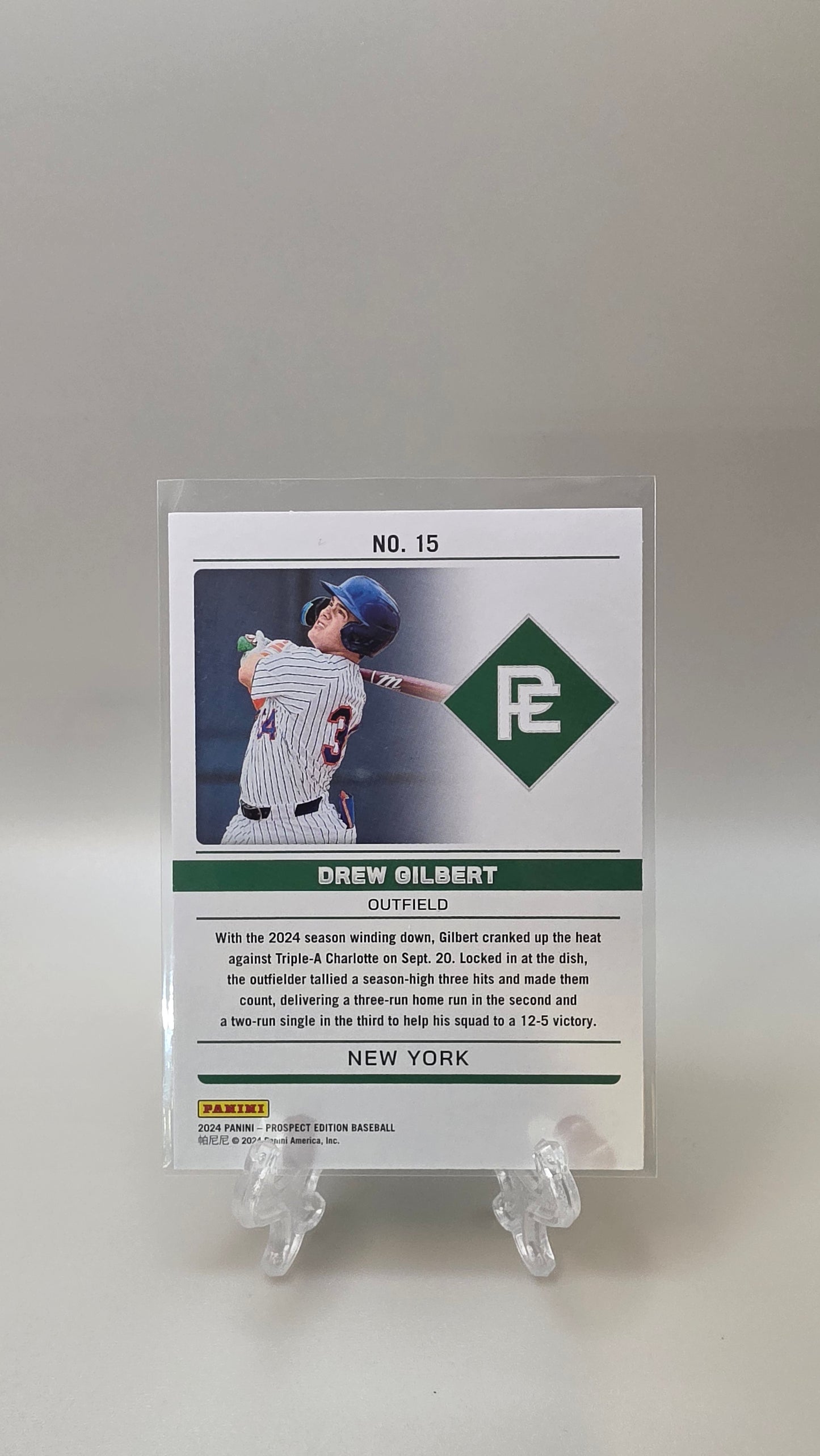 2025 Prospect Edition Drew Gilbert Domination /99 #15