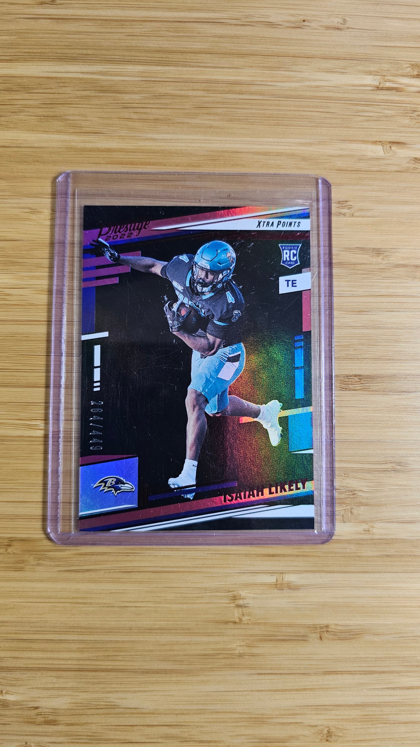 2022 Prestige Isaiah Likely RC Xtra Points # /449 Card #340