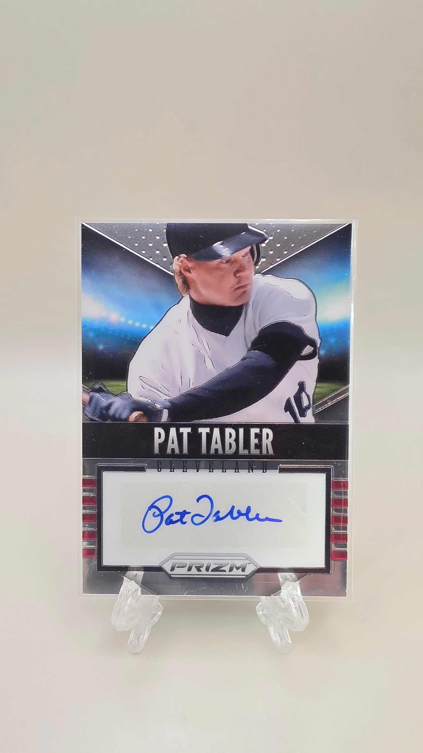 2014 Panini Prizm Pat Tabler Auto #49