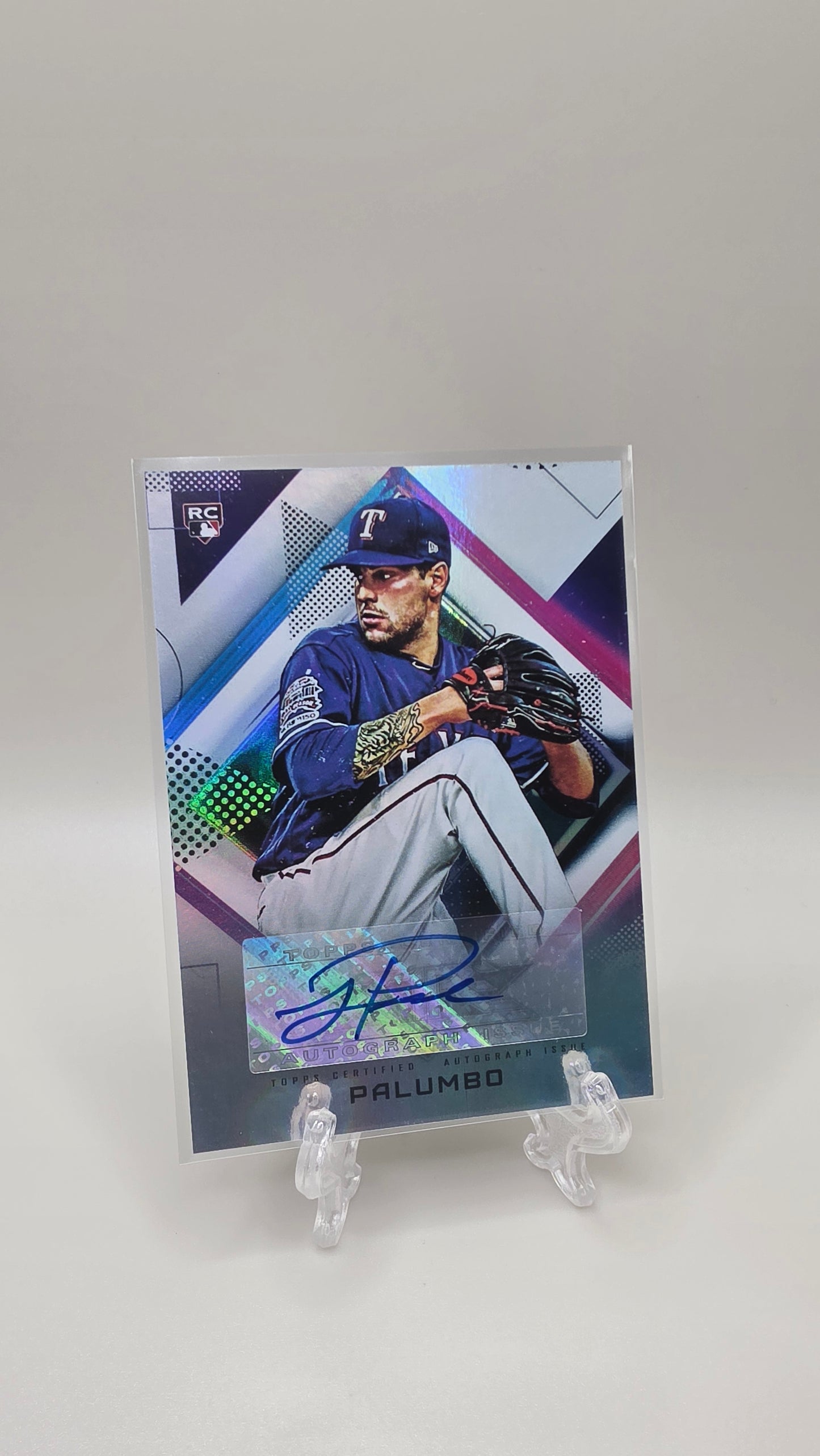 2020 Topps Fire Joe Palumbo Rookie Auto Card # FA-JP