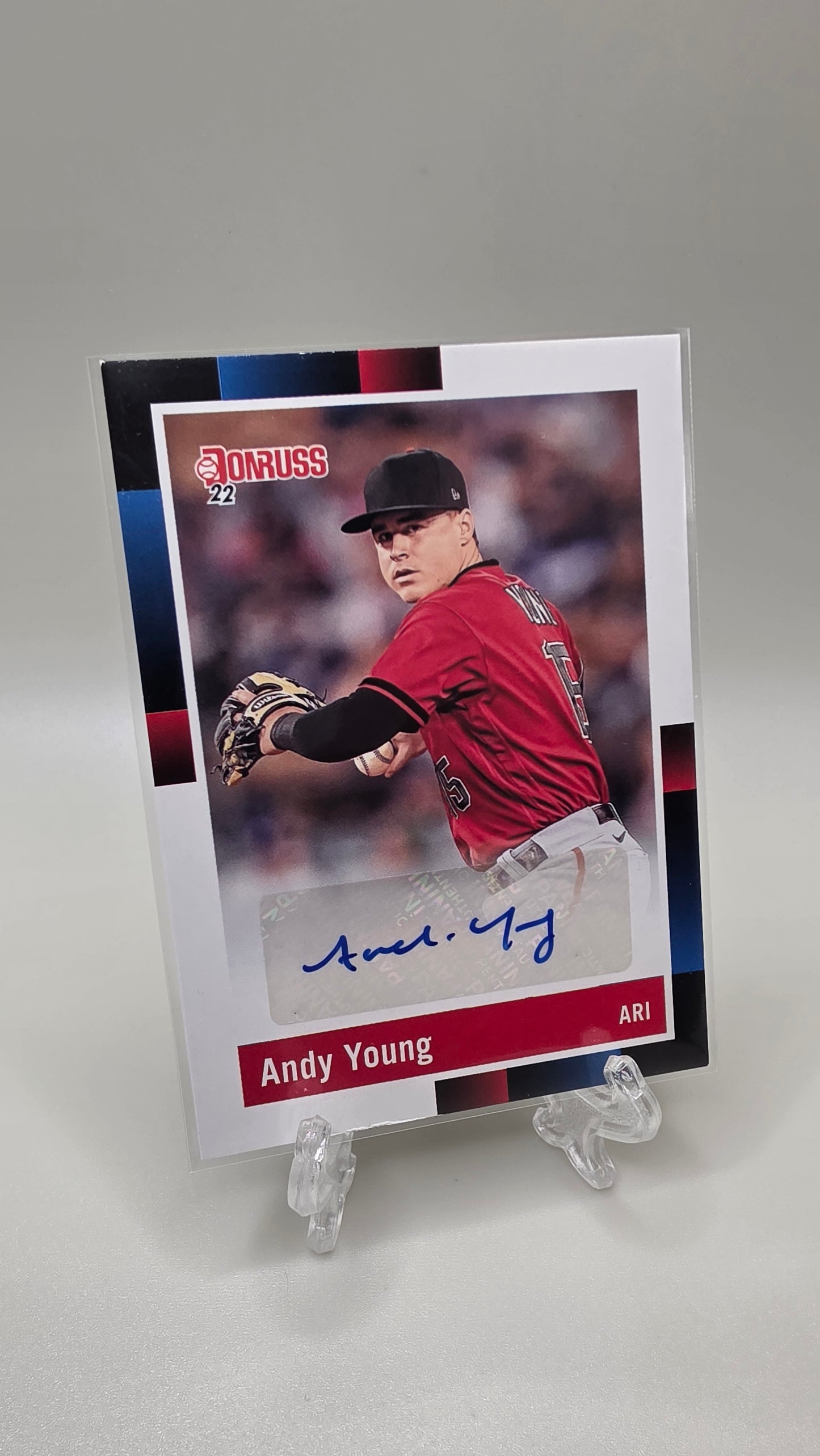 2022 Panini Donruss Baseball 1988 Retro Andy Young Auto Card #R88S-AY