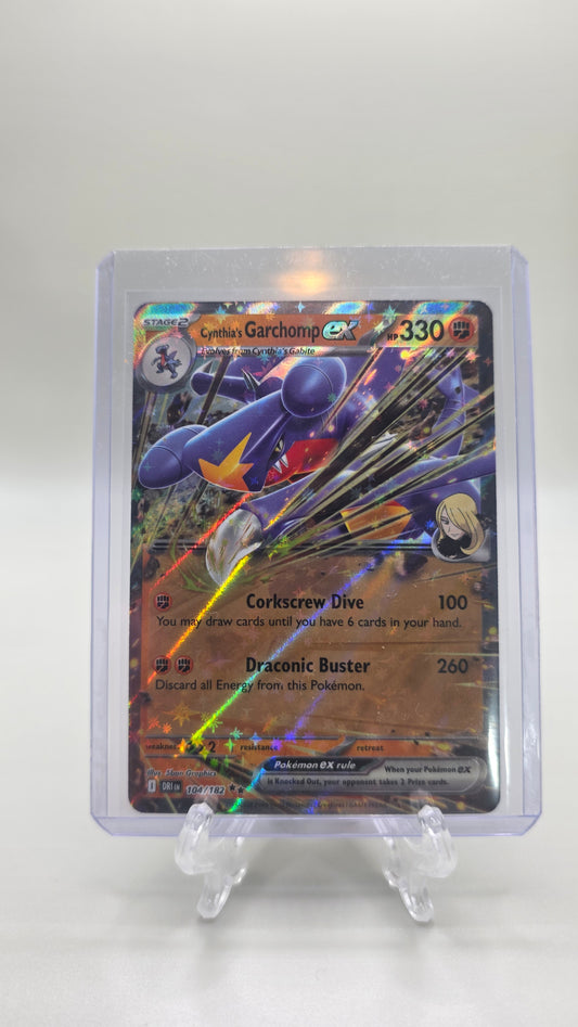 Cynthia's Garchomp EX 104/182 (Destined Rivals Set) English