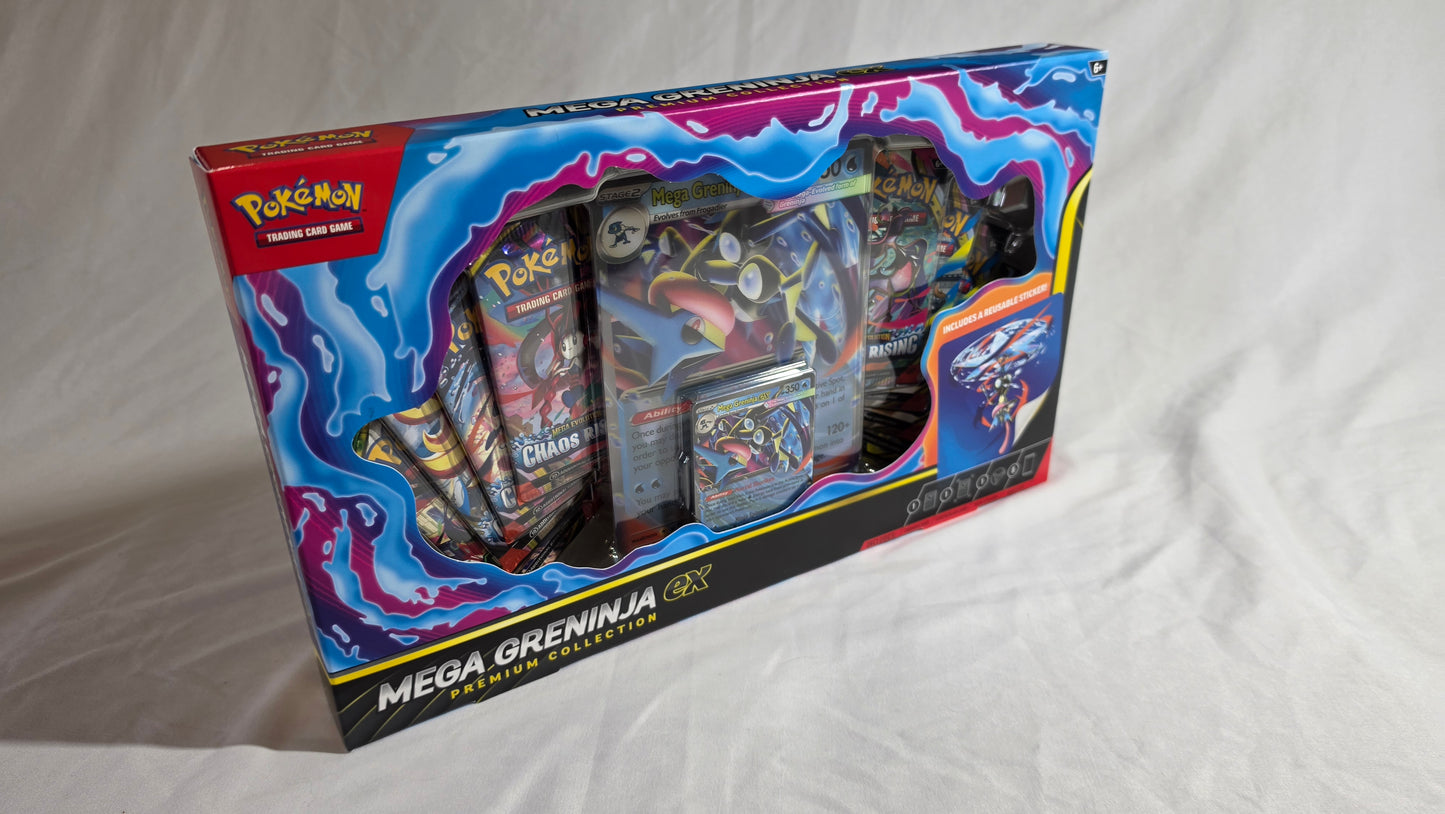 Pokemon TCG Mega Greninja Ex Premium Collection Factory Sealed English