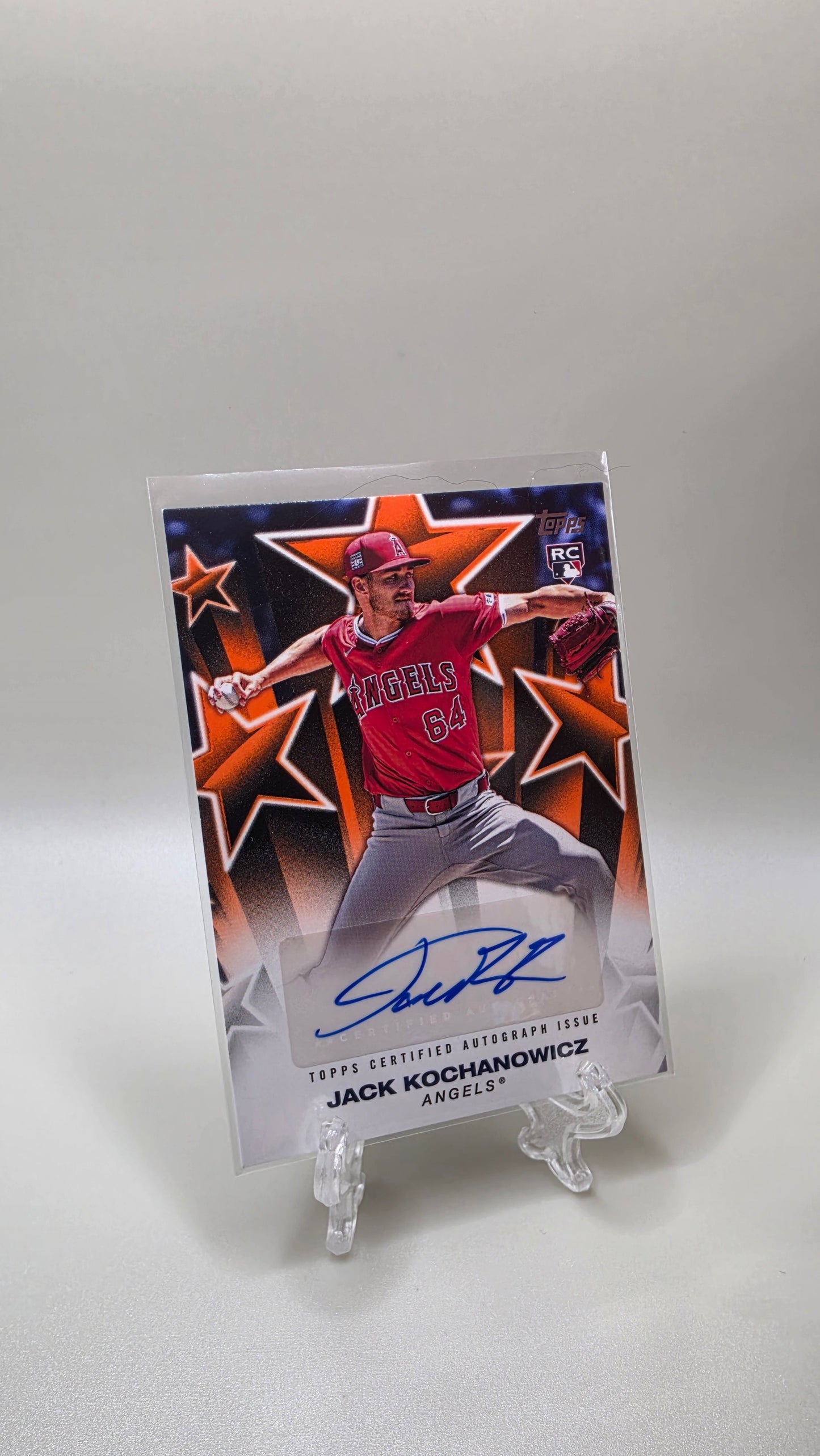 2025 Topps Baseball Jack Kochanowicz Rookie Auto Orange #/25 Card # BSA-JKO