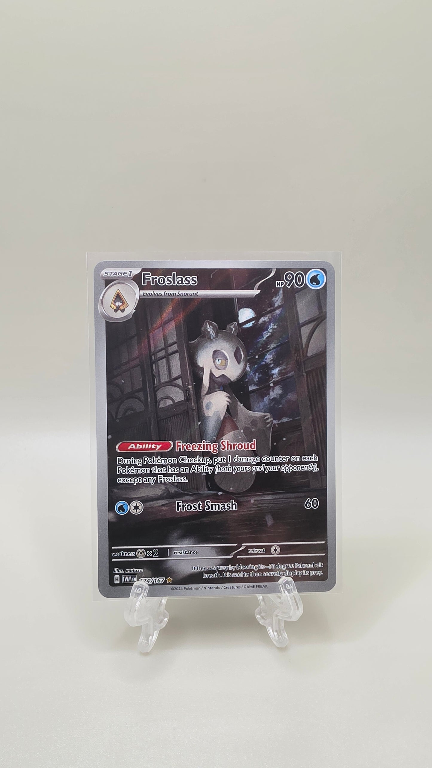 Pokémon TCG Froslass 174/167 Twilight Masquerade English