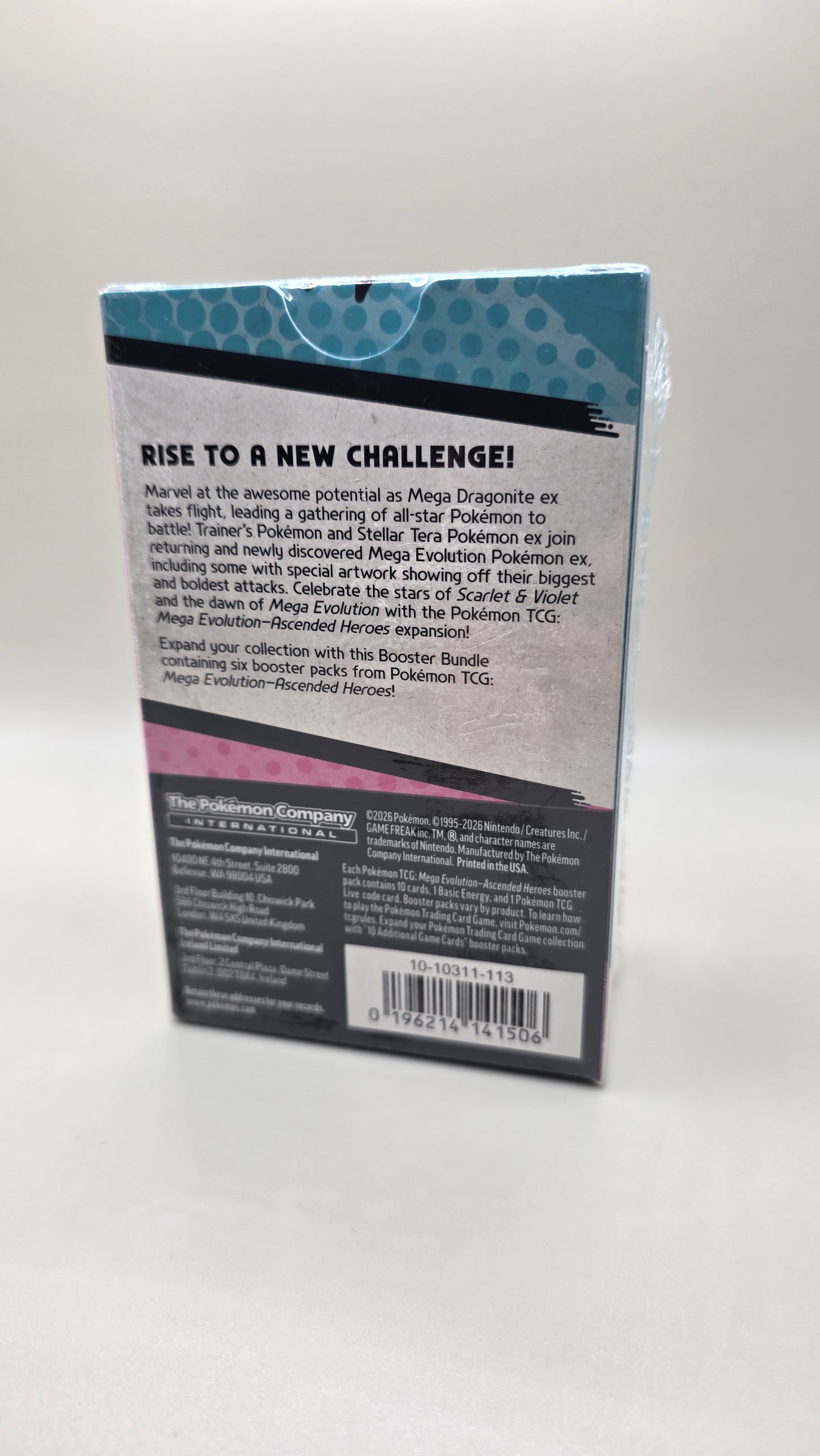 Pokemon TCG Mega Evolution Ascended Heroes Booster Bundle