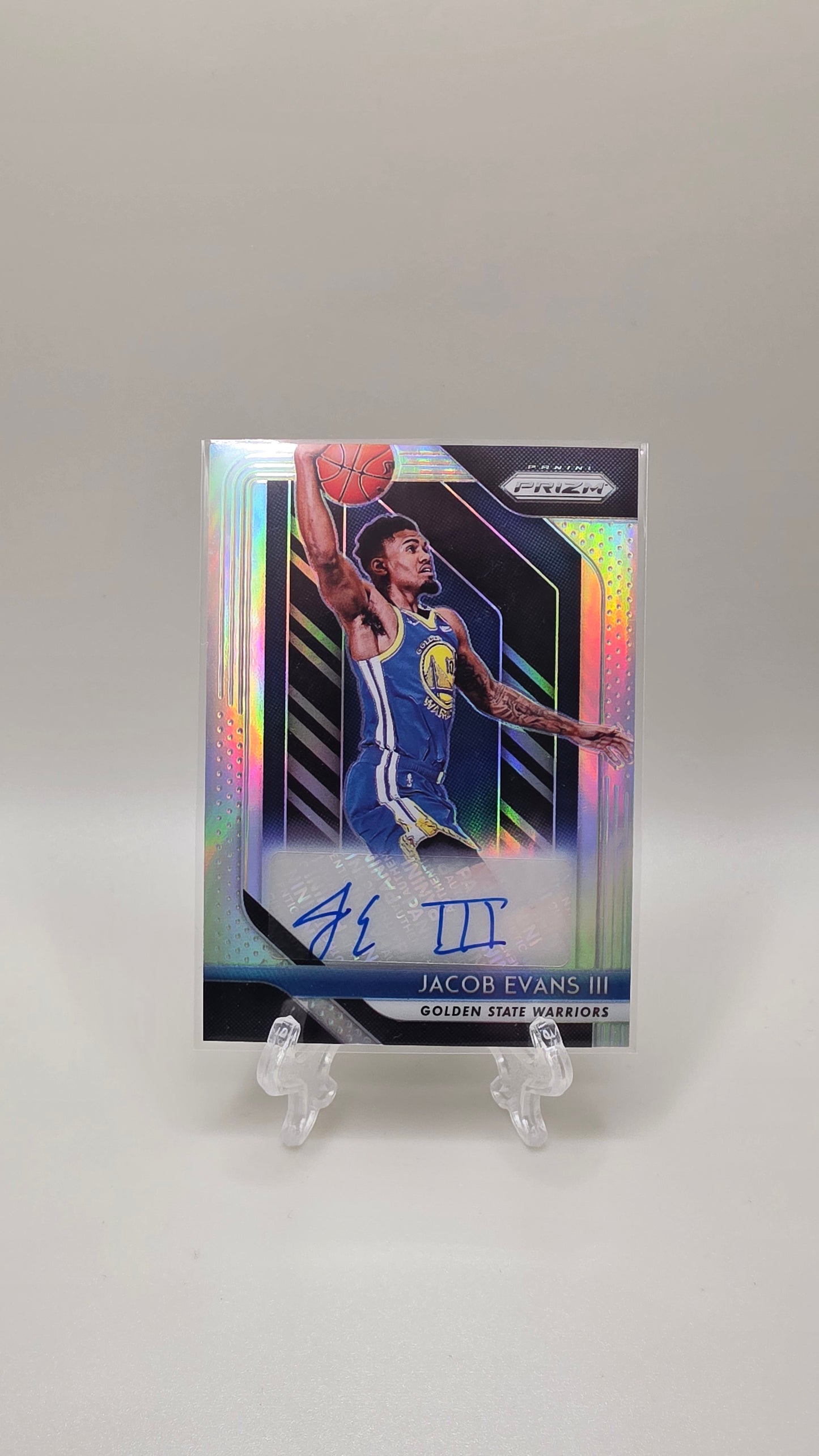 2018-19 Panini Prizm Jacob Evans III Auto Card # RS-JEV