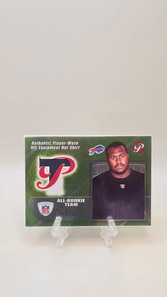 2002 Topps Pristine Mike Williams All-Rookie Team #TRR-MW Rookie