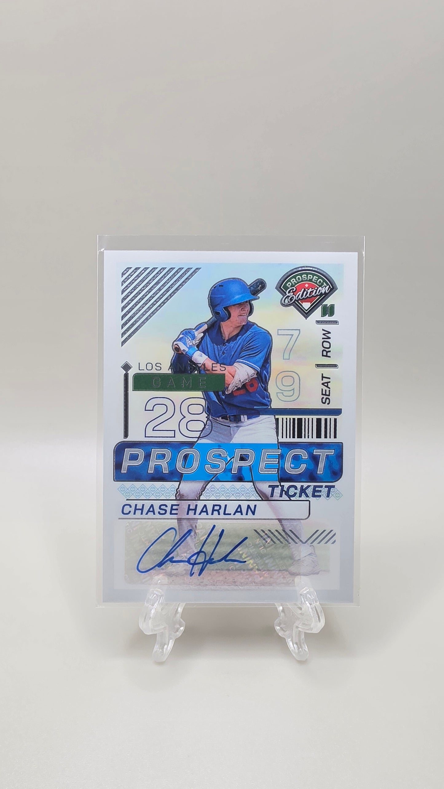2024 Panini Prospect Edition Chase Harlan Auto Card # 108