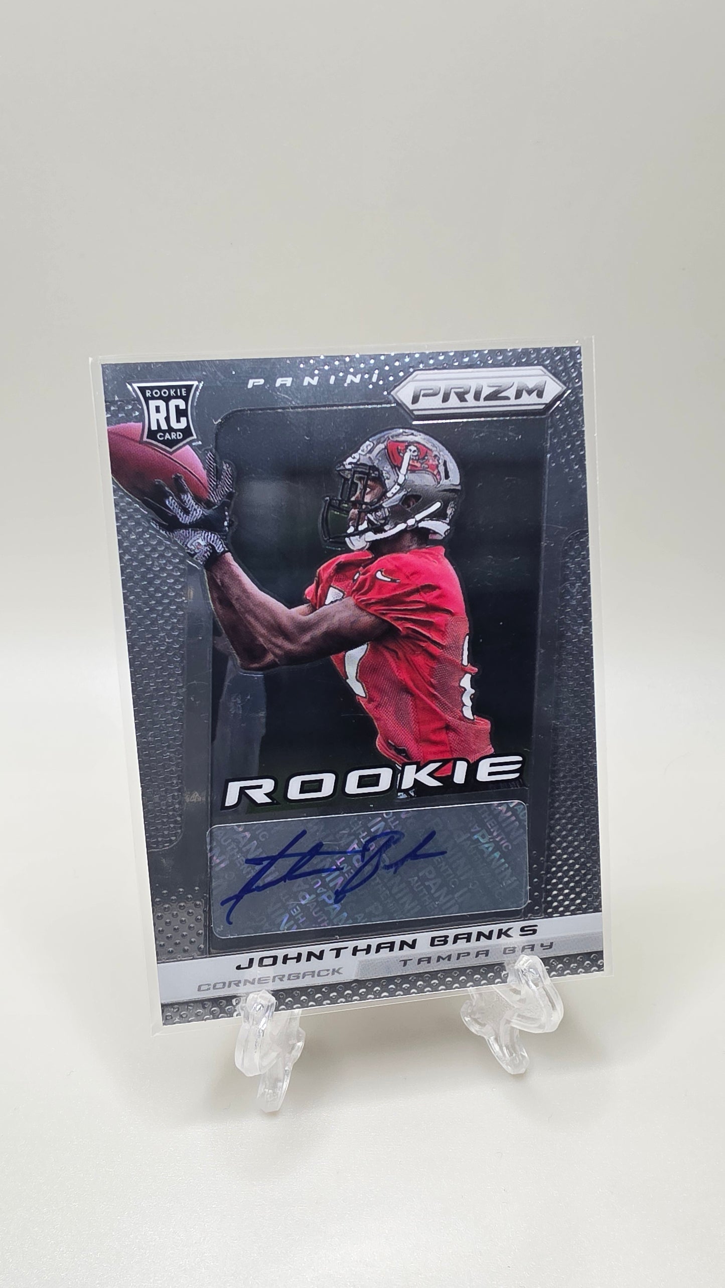 2013 Panini Prizm Rookie Autograph Johnthan Banks Card #246