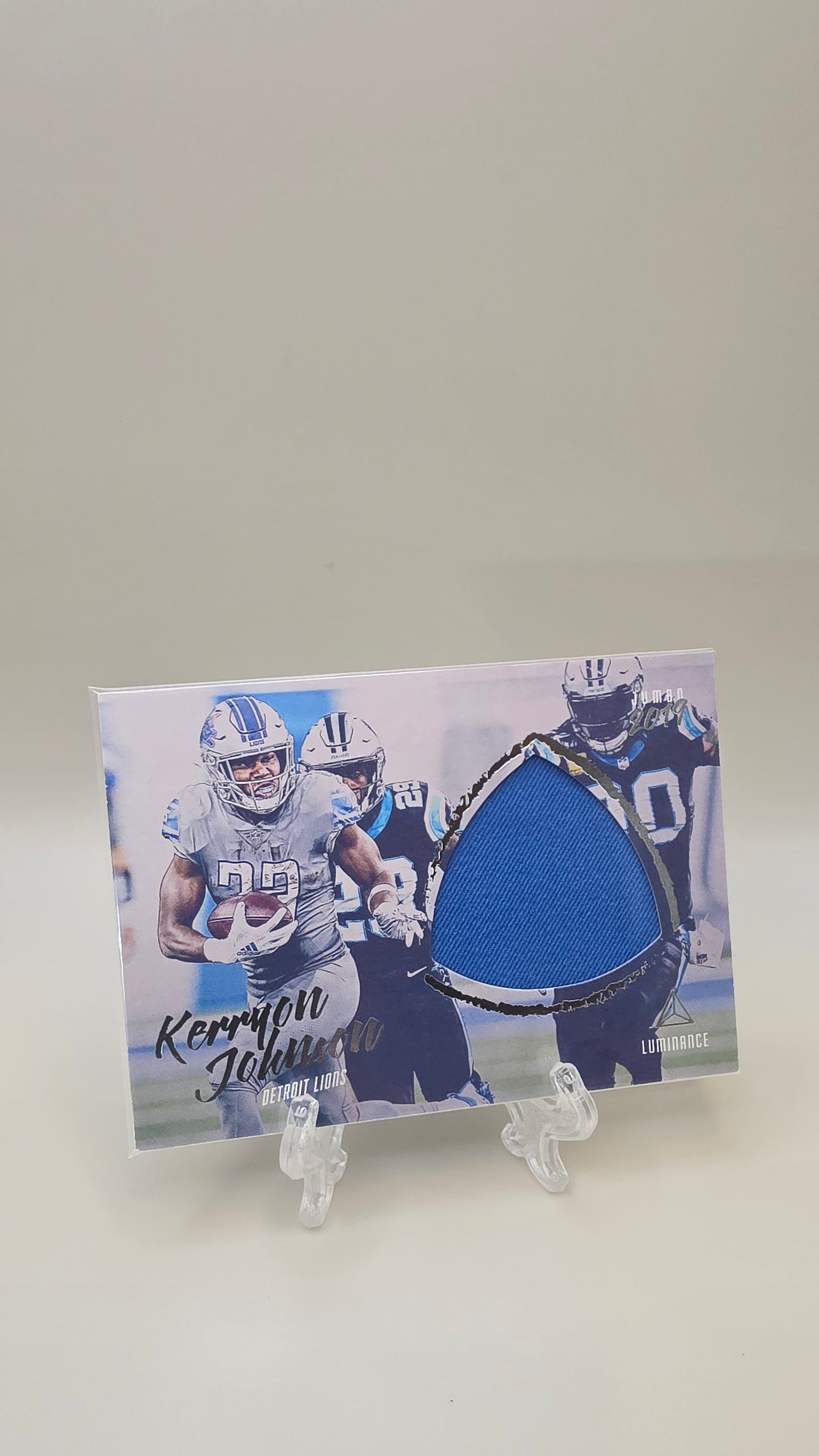2019 Luminance Kerryon Johnson Jumbo 2019 #J-14