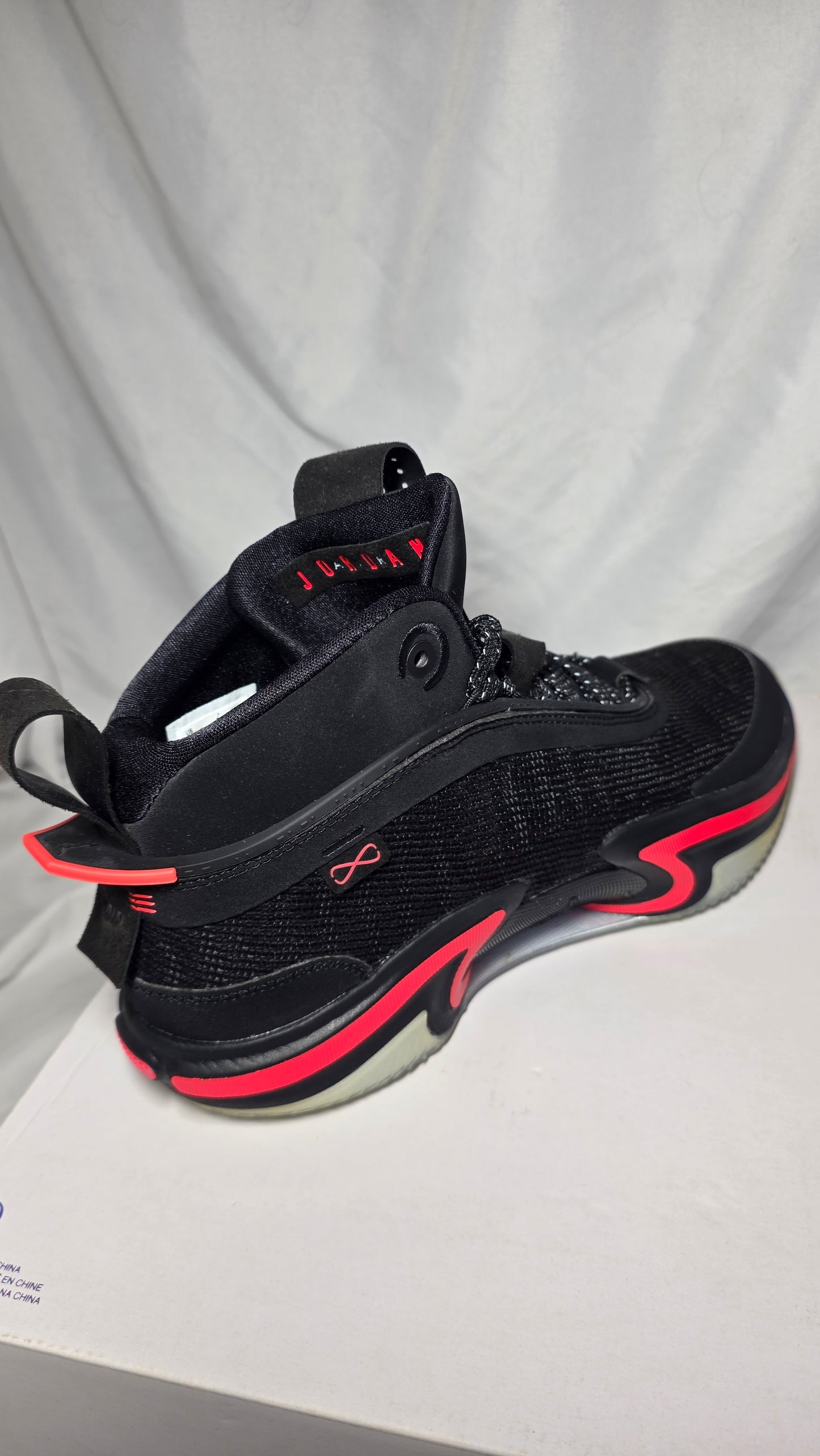 Nike Air Jordan XXXVI (36s) Black Infrared M 9.5 CZ2650-001 NIB