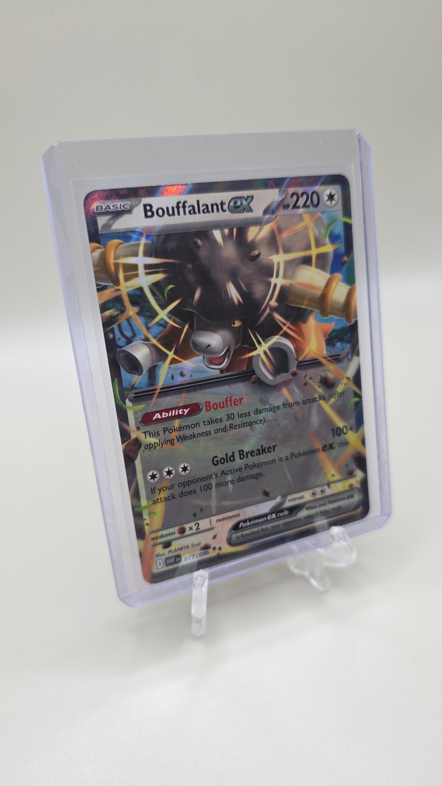 Bouffalant EX 077/086 (SV White Flare Set) English