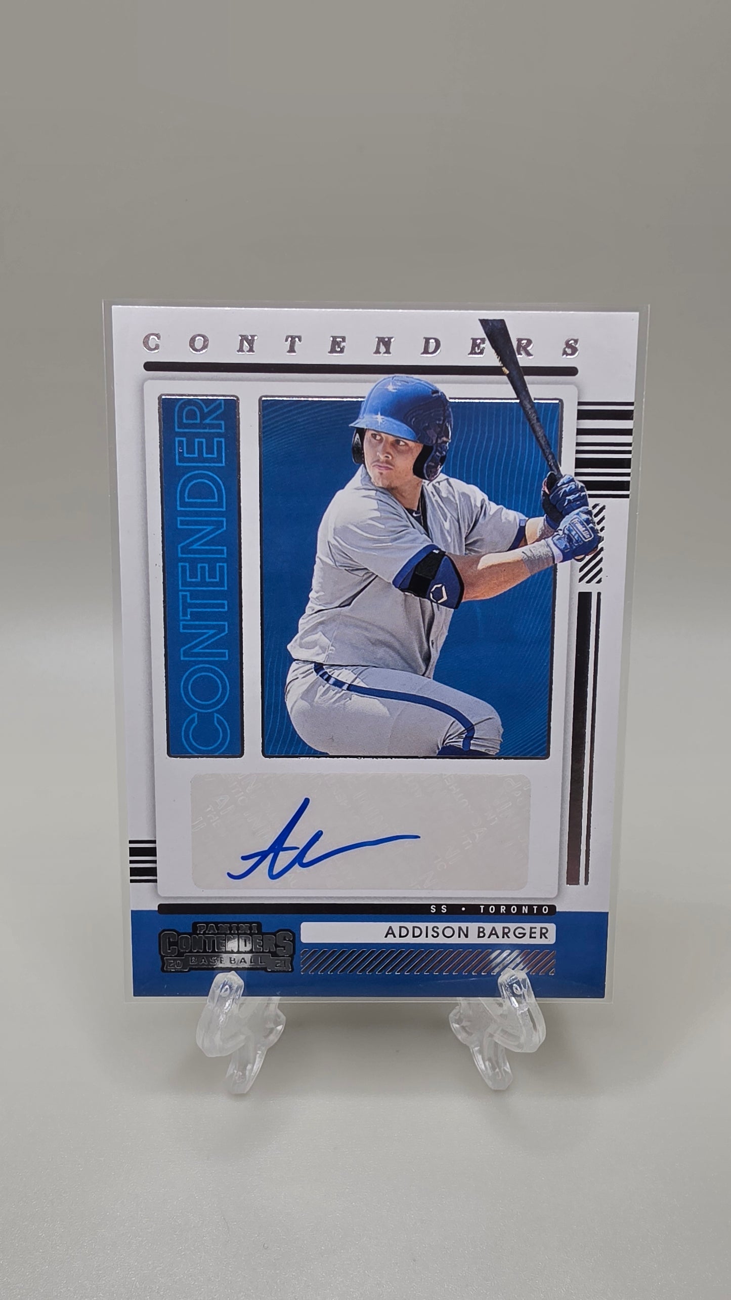2021 Panini Contenders Baseball Addison Barger Auto Card # CA-AB