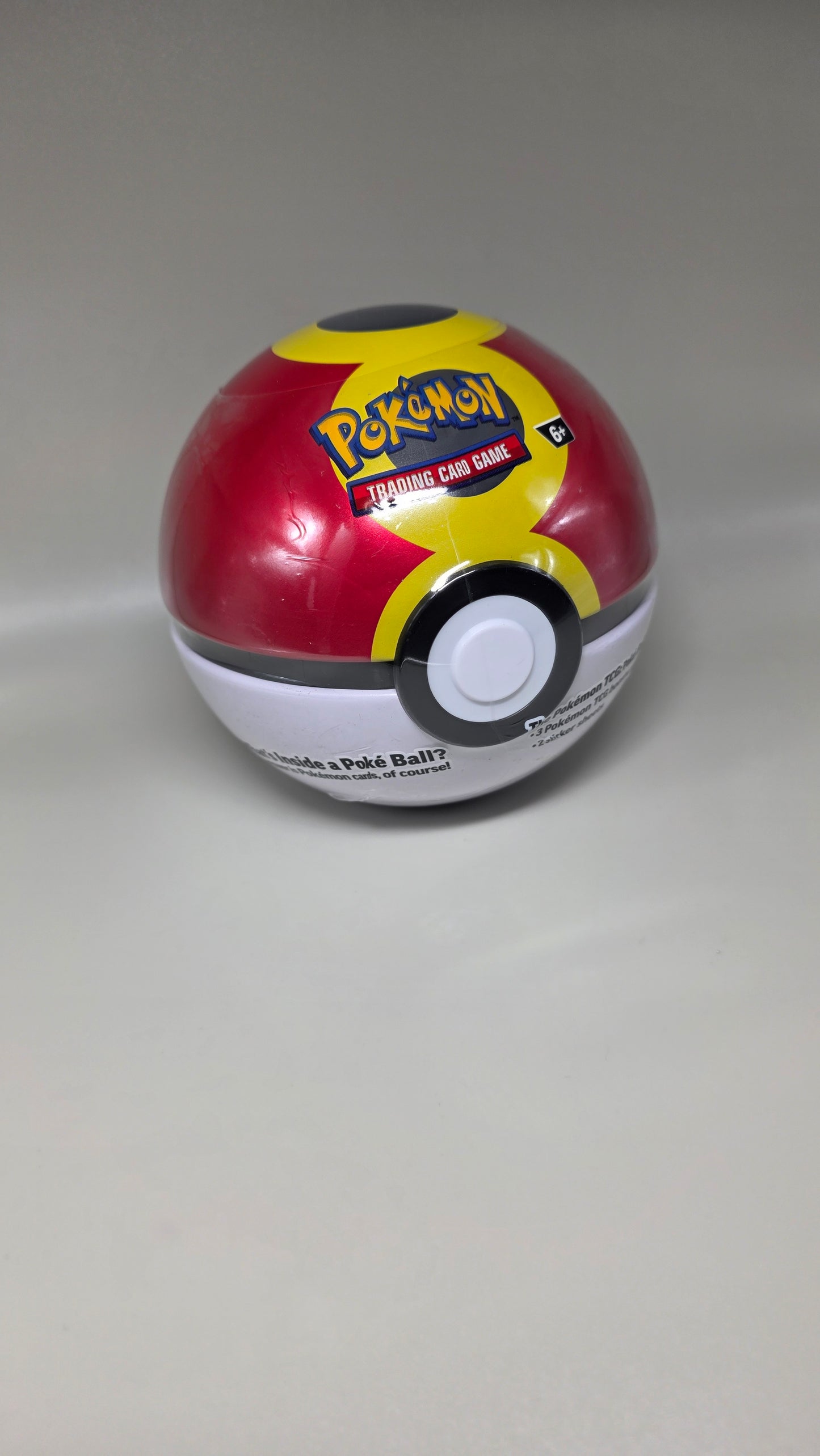 Pokemon TCG Poke Ball Tin L25 3x Booster Packs Factory Sealed New