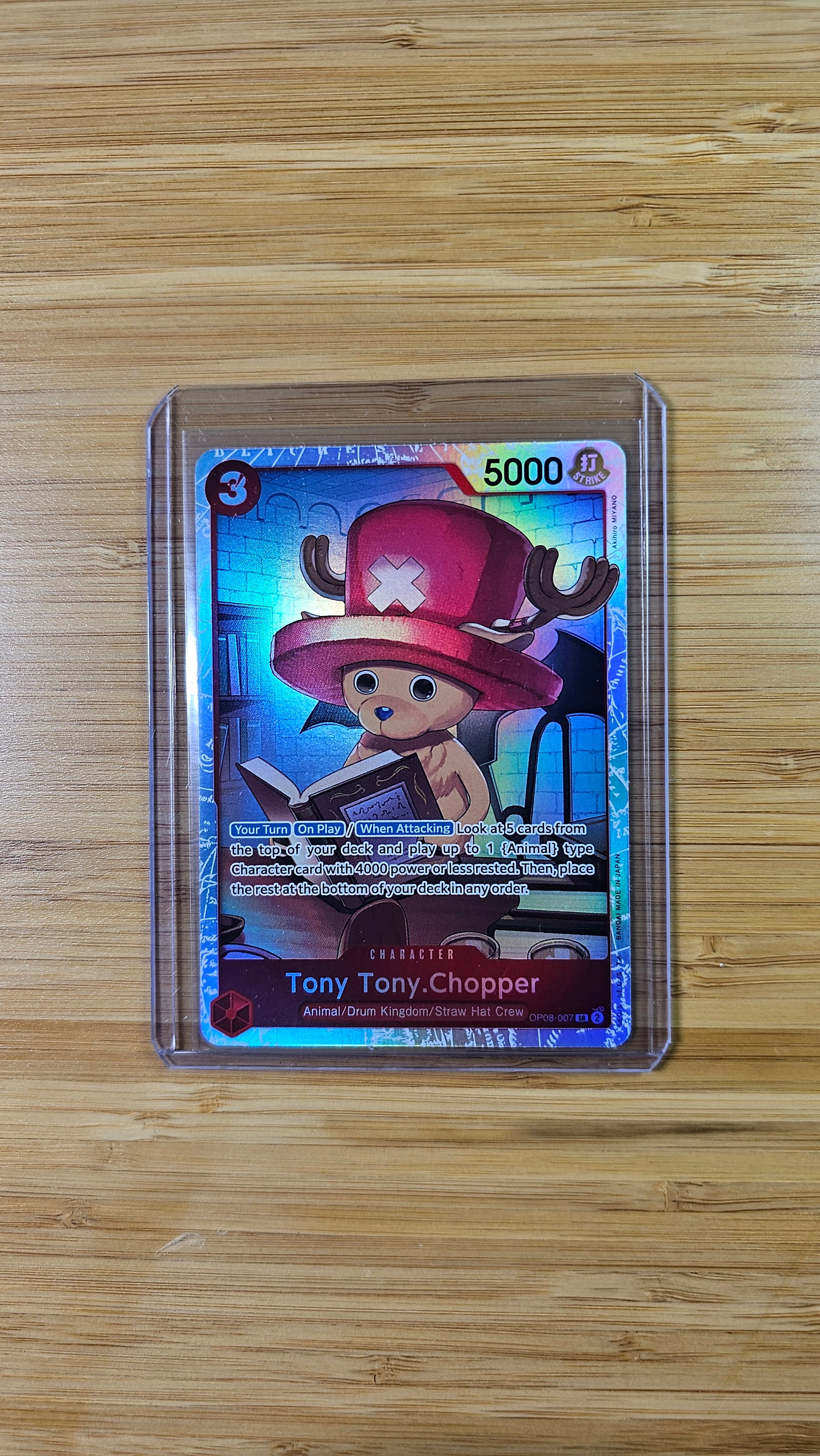 Tony Tony.Chopper OP08-007 SR One Piece TCG (Two Legends set) English – Fitted BLVD