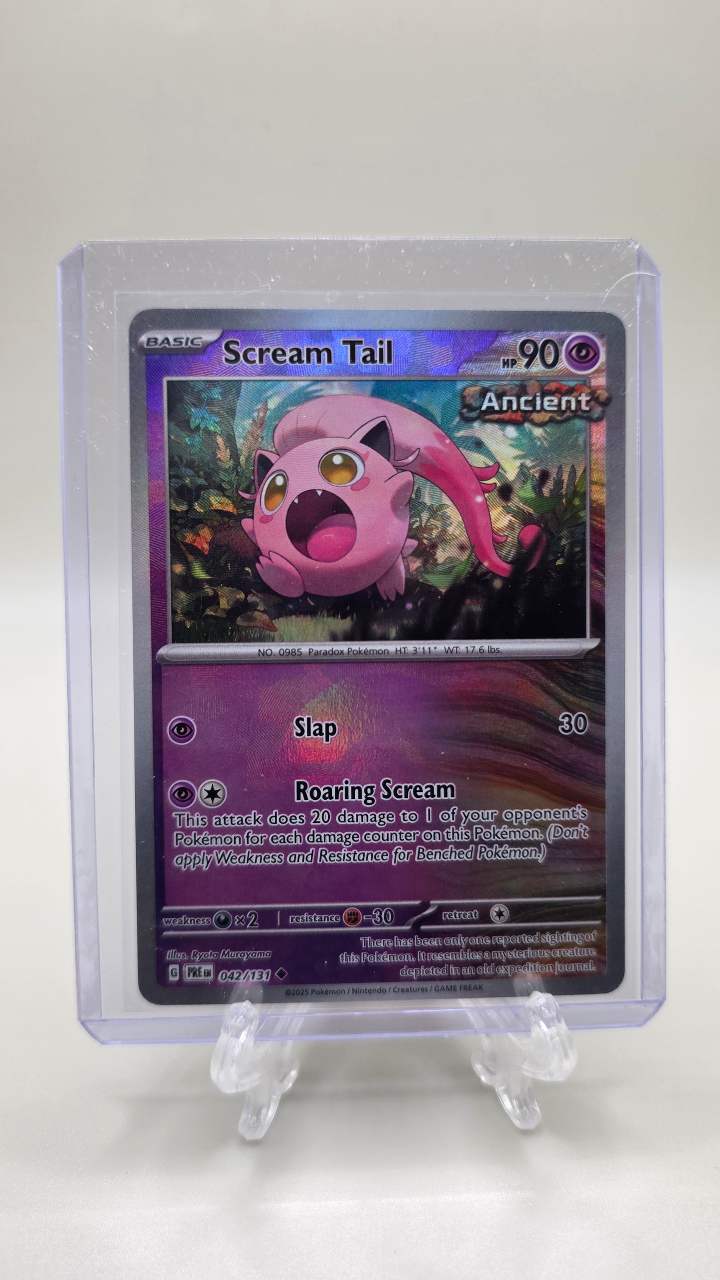 Scream Tail 042/131 (Prismatic Evolutions Set) English
