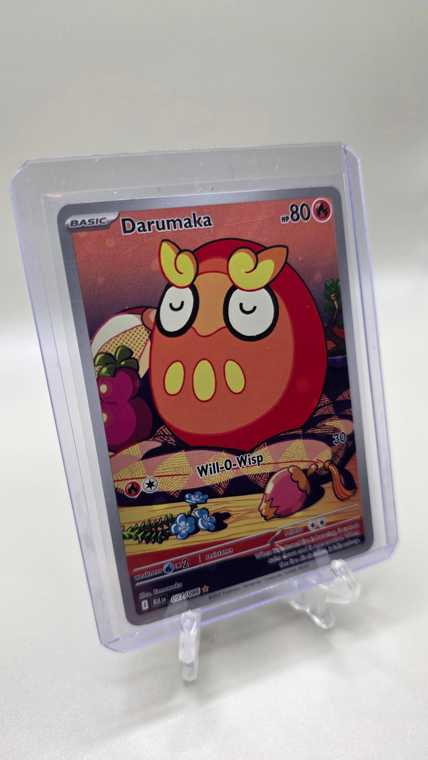 Darumaka 097/086 Alt Art (SV Black Bolt Set) English