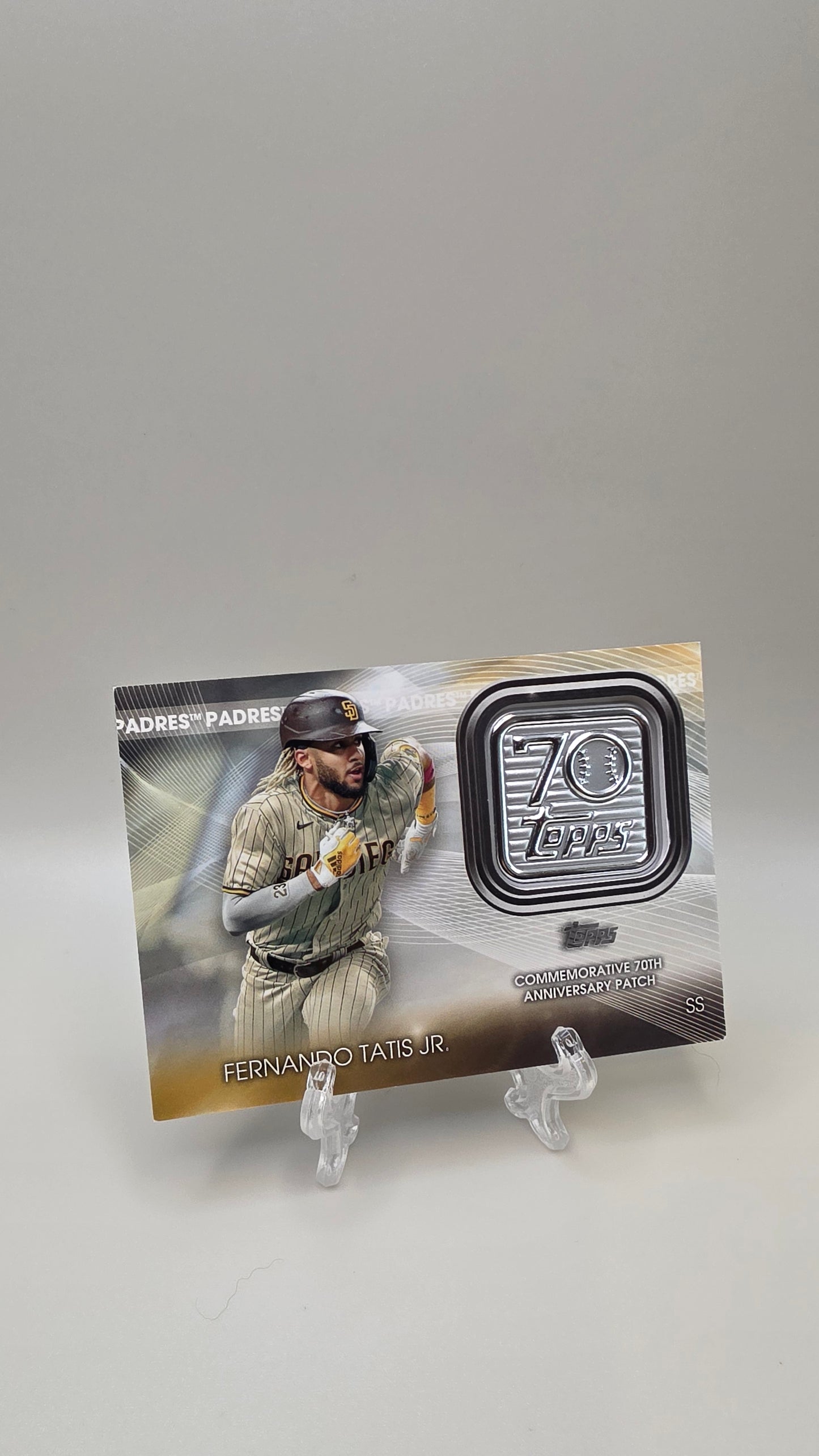 2021 Topps Fernando Tatis Jr. 70th Anni Logo Patch #T70P-FT