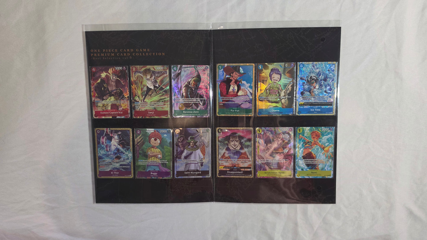 One Piece TCG Premium Card Collection Best Selection Vol.6 Sealed New English