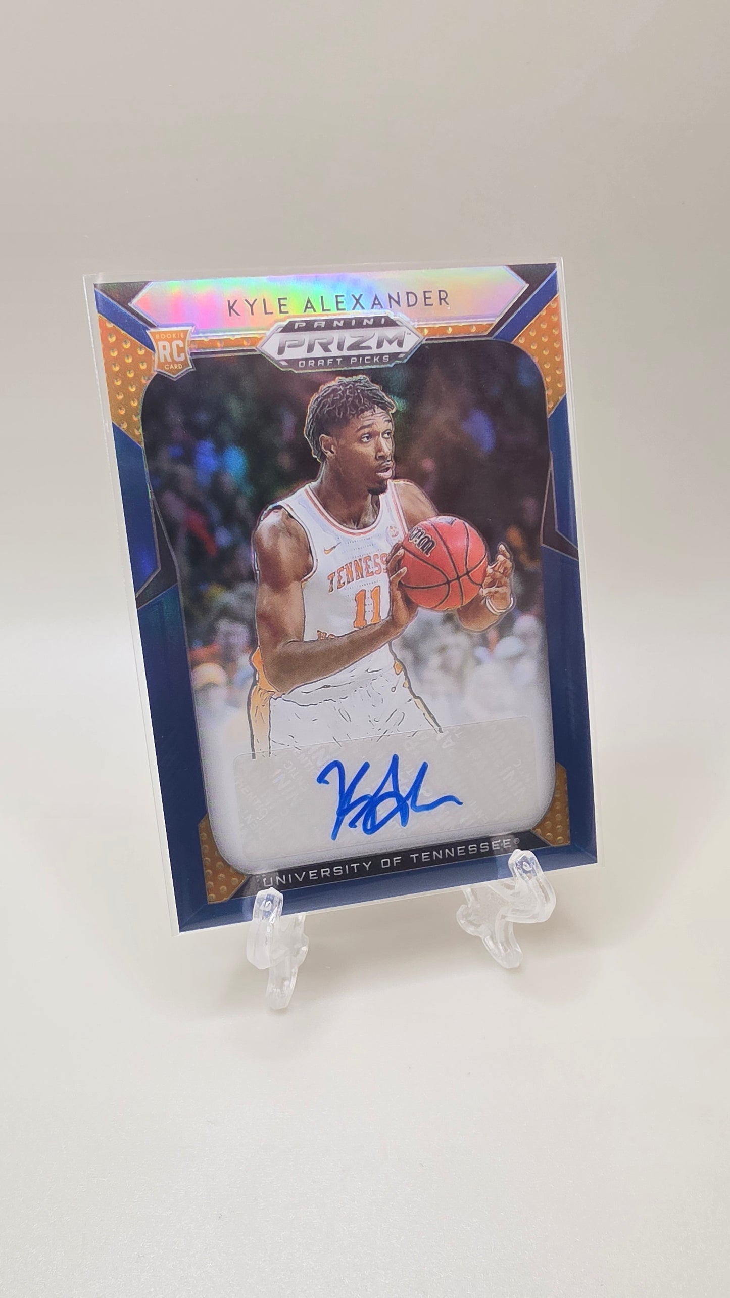 2019 Panini Prizm Draft Picks Kyle Alexander Auto Card #35