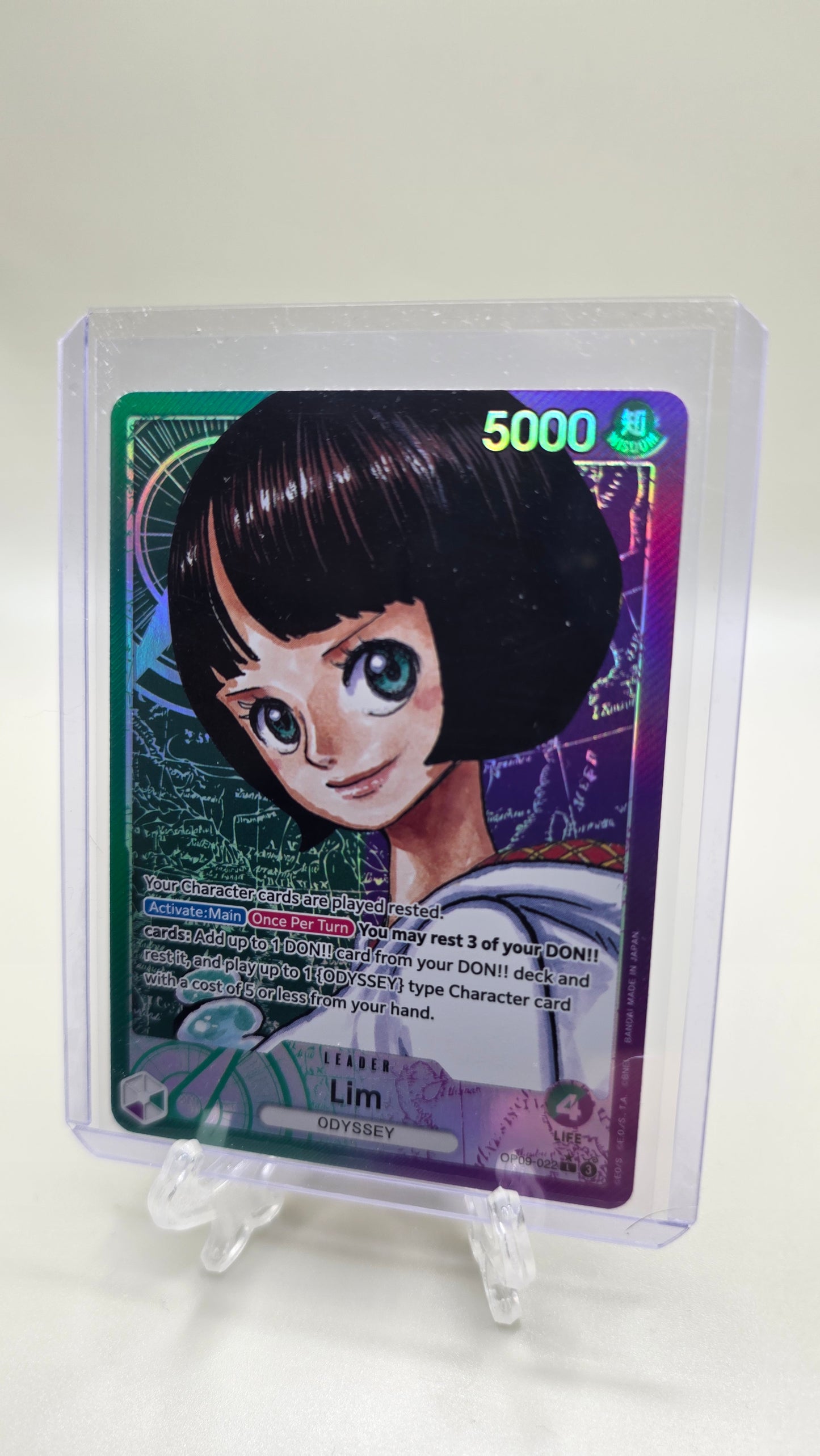 Lim OP09-022 L⭐ Alt Art One Piece TCG (Emperors in the New World Set) English