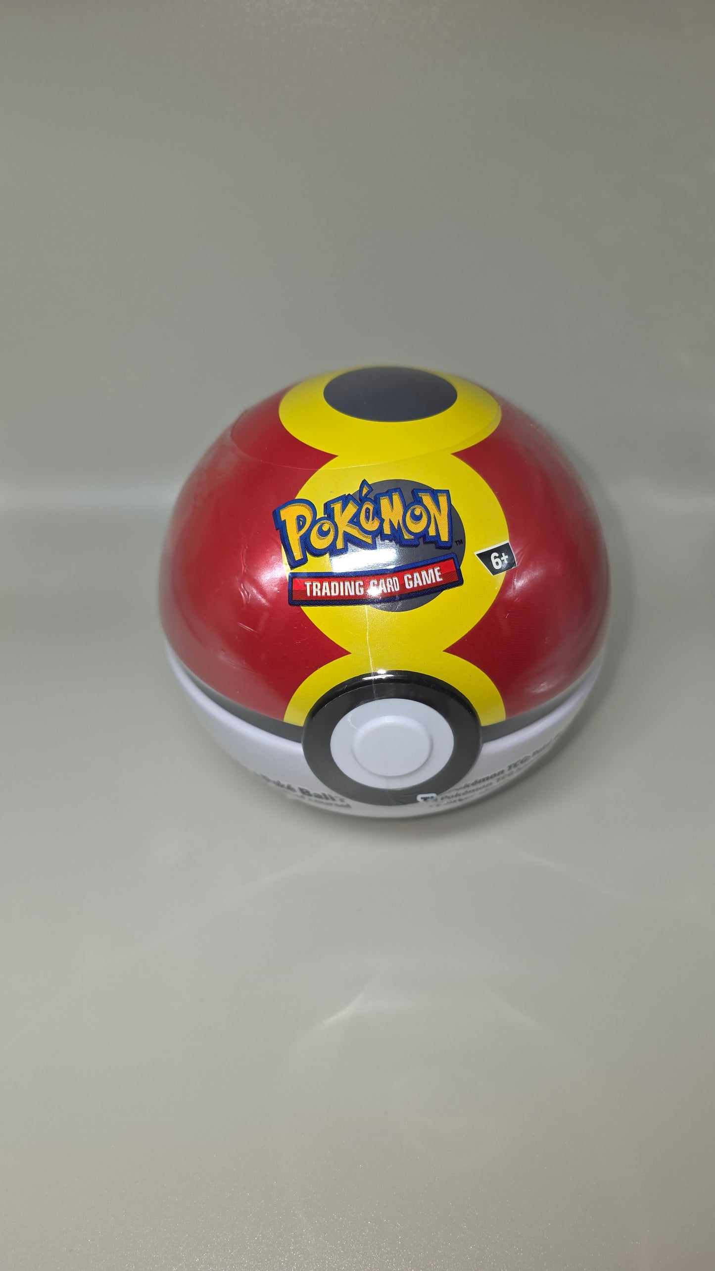 Pokemon TCG Poke Ball Tin L25 3x Booster Packs Factory Sealed New
