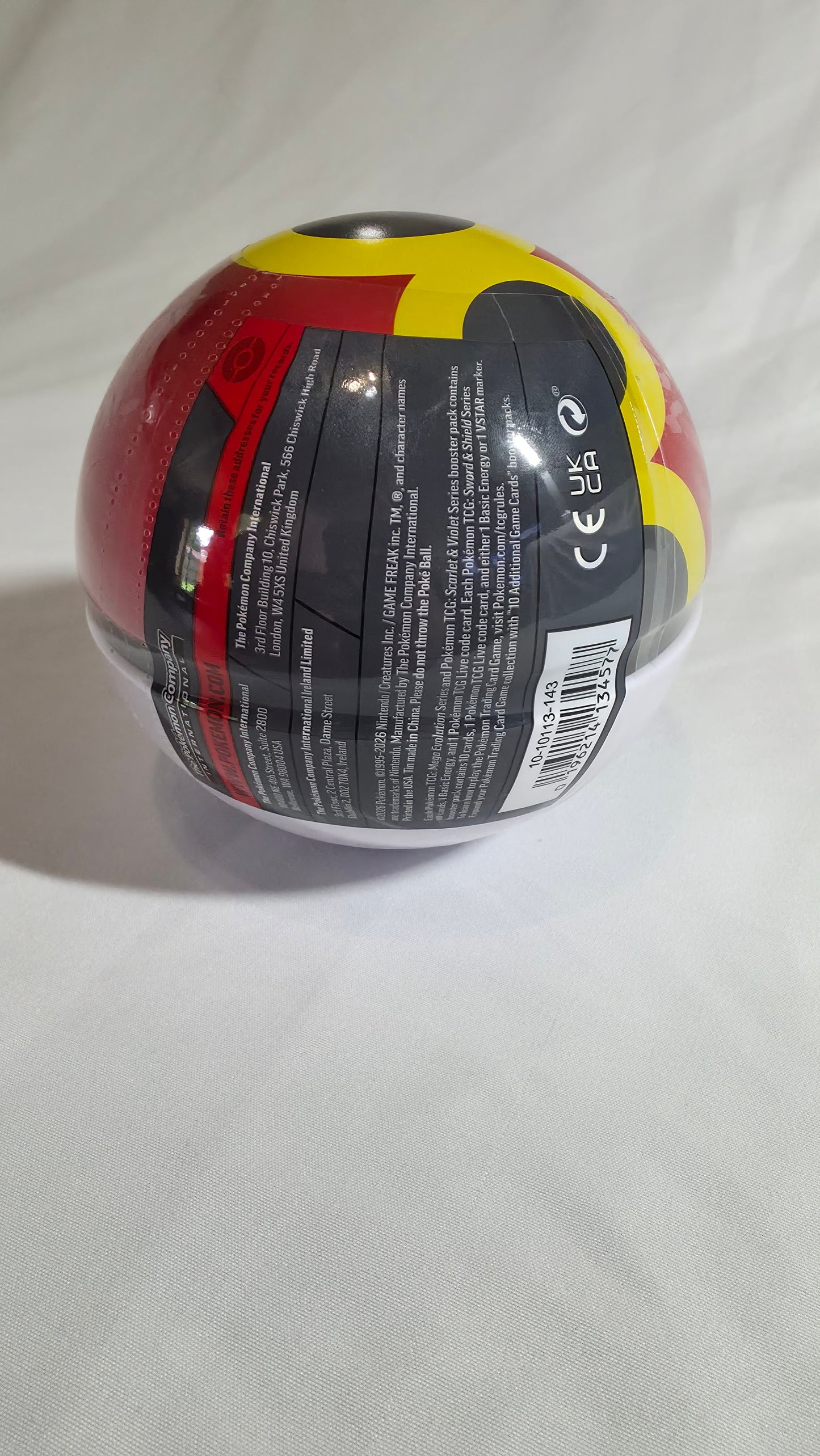 Pokemon TCG Poke Ball Tin L25 3x Booster Packs Factory Sealed New