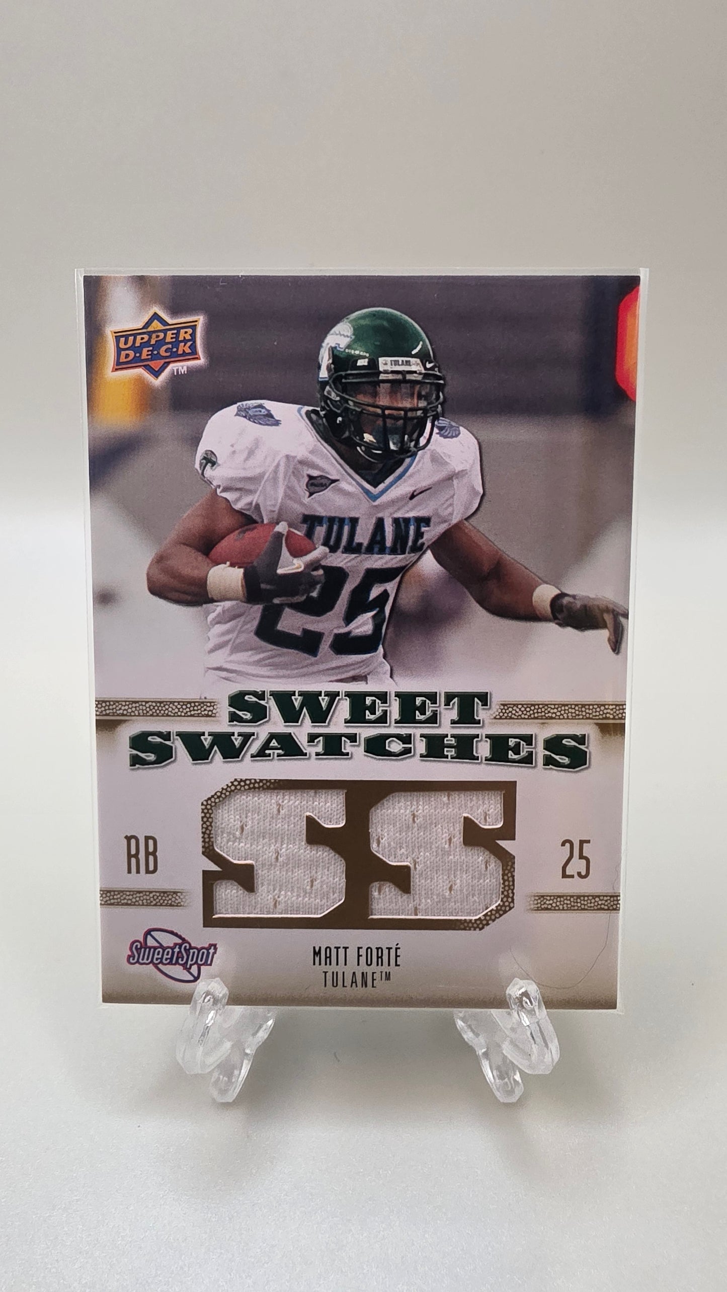 2010 Upper Deck Matt Forte Sweetspot Sweet Swatches #SSW-56