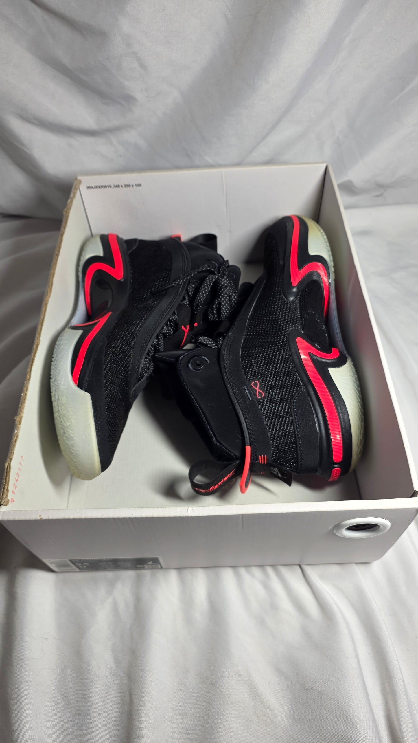 Nike Air Jordan XXXVI (36s) Black Infrared M 9.5 CZ2650-001 NIB