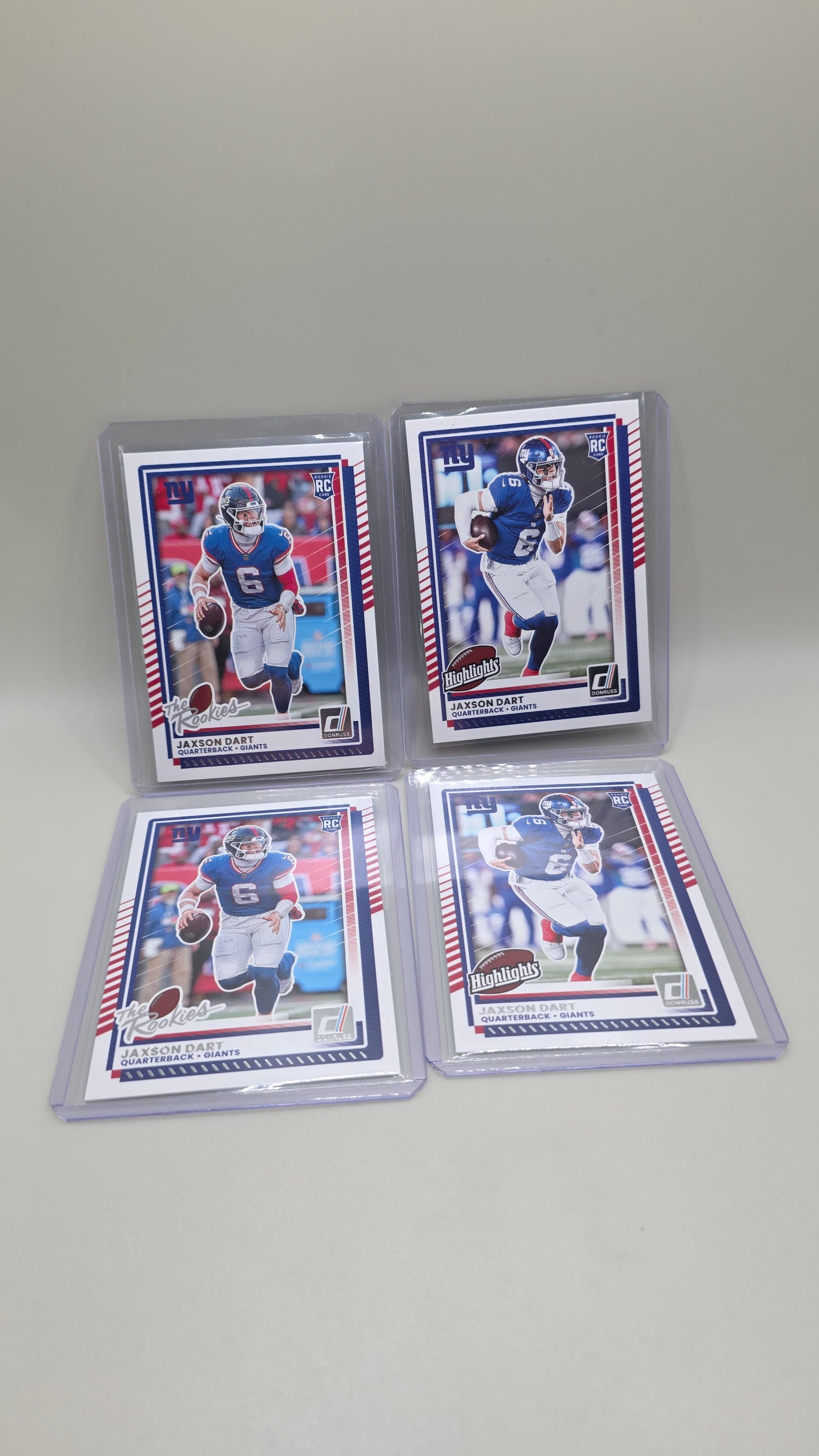 New York Giants 2025 Rookie Cards Lot!! (Jaxon Dart,Cam Skattebo&Abdul Carter)