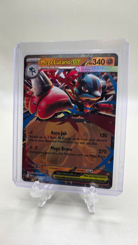 Mega Lucario EX 077/132 (Mega Evolution Set) English