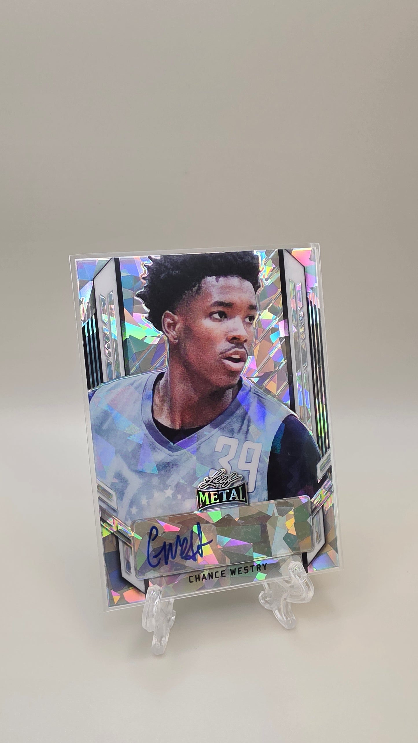 2022 Leaf Metal Chance Westry Auto #PA-CW1