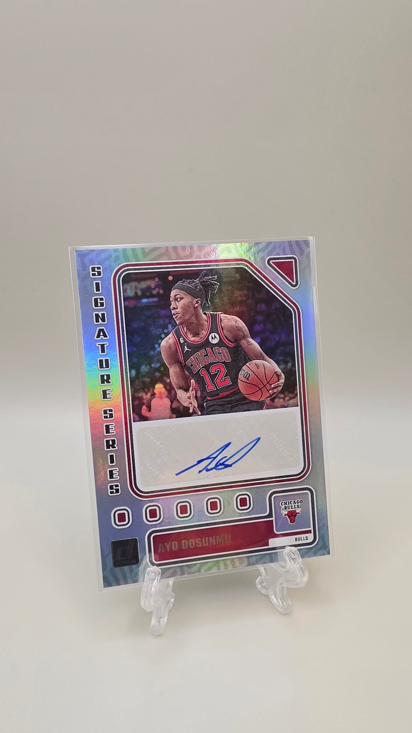 2023-24 Donruss Ayo Dosunmu Signature Series Auto #SS-AYO