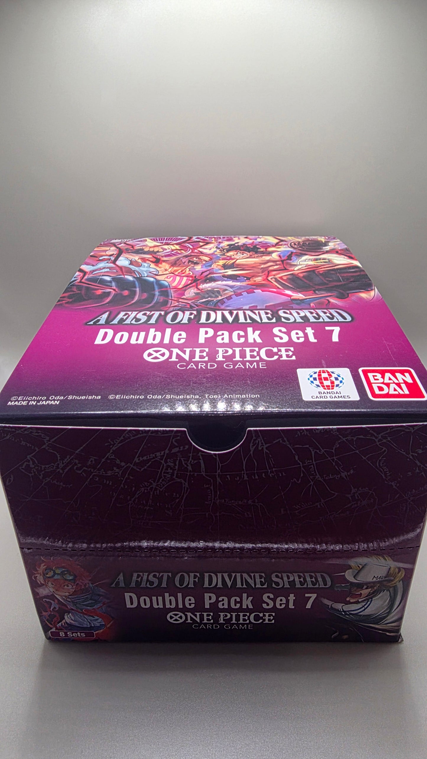 One Piece TCG OP11 Double Pack Set 7 Case A Fist of Divine Speed ENGLISH (x8 Double Packs)