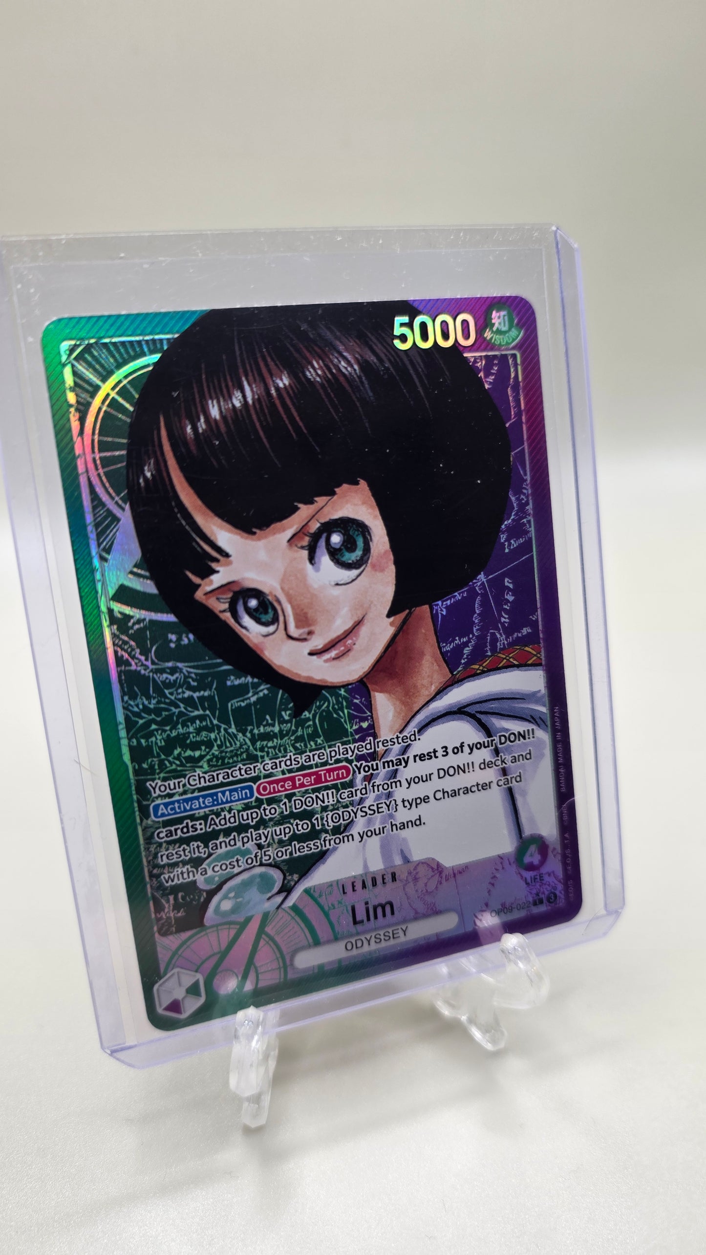 Lim OP09-022 L⭐ Alt Art One Piece TCG (Emperors in the New World Set) English