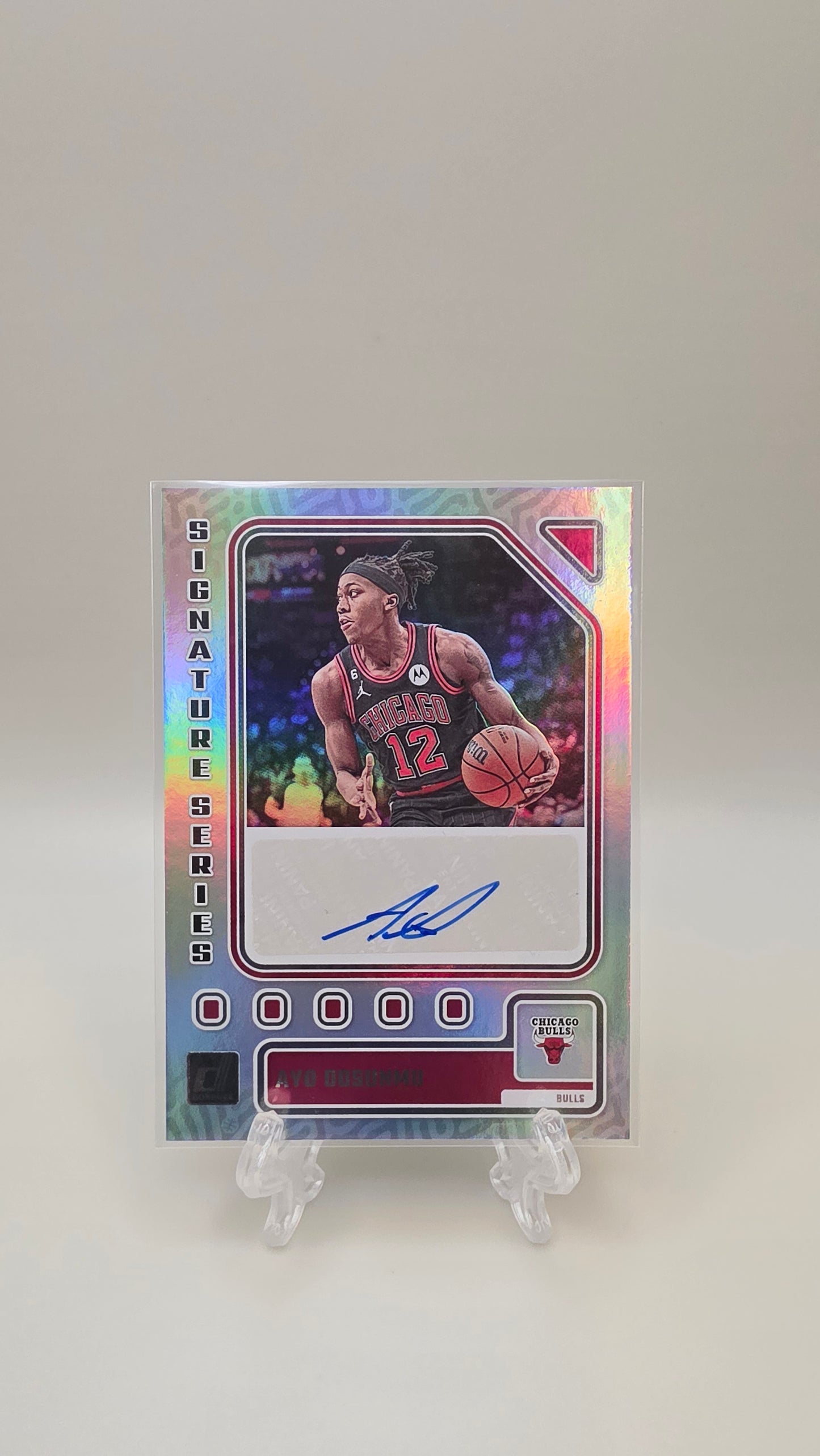 2023-24 Donruss Ayo Dosunmu Signature Series Auto #SS-AYO