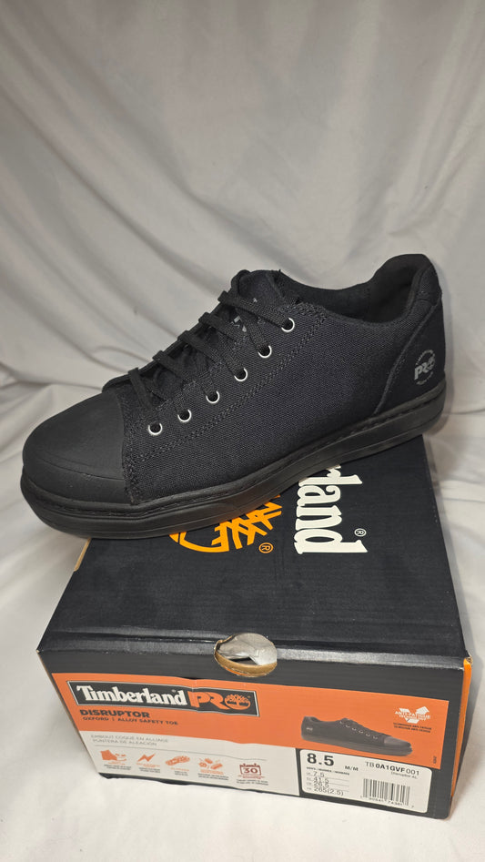 Timberland Pro Mens Disruptor Oxford Alloy Safety Toe A1GVF Mens 8.5 Black {Lightly Used}