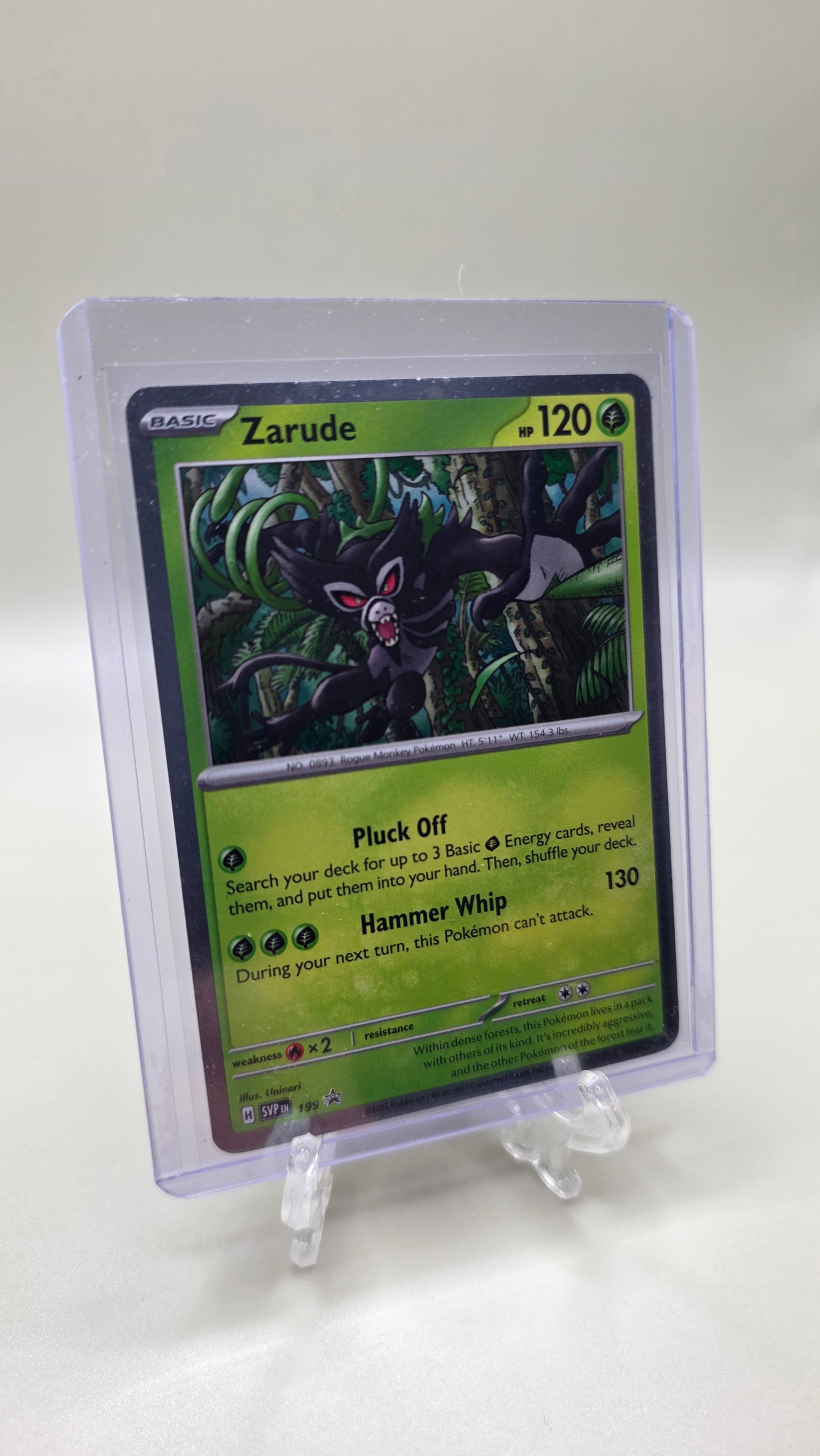 Zarude 199 Promo S&V (SV Promo) English 2025