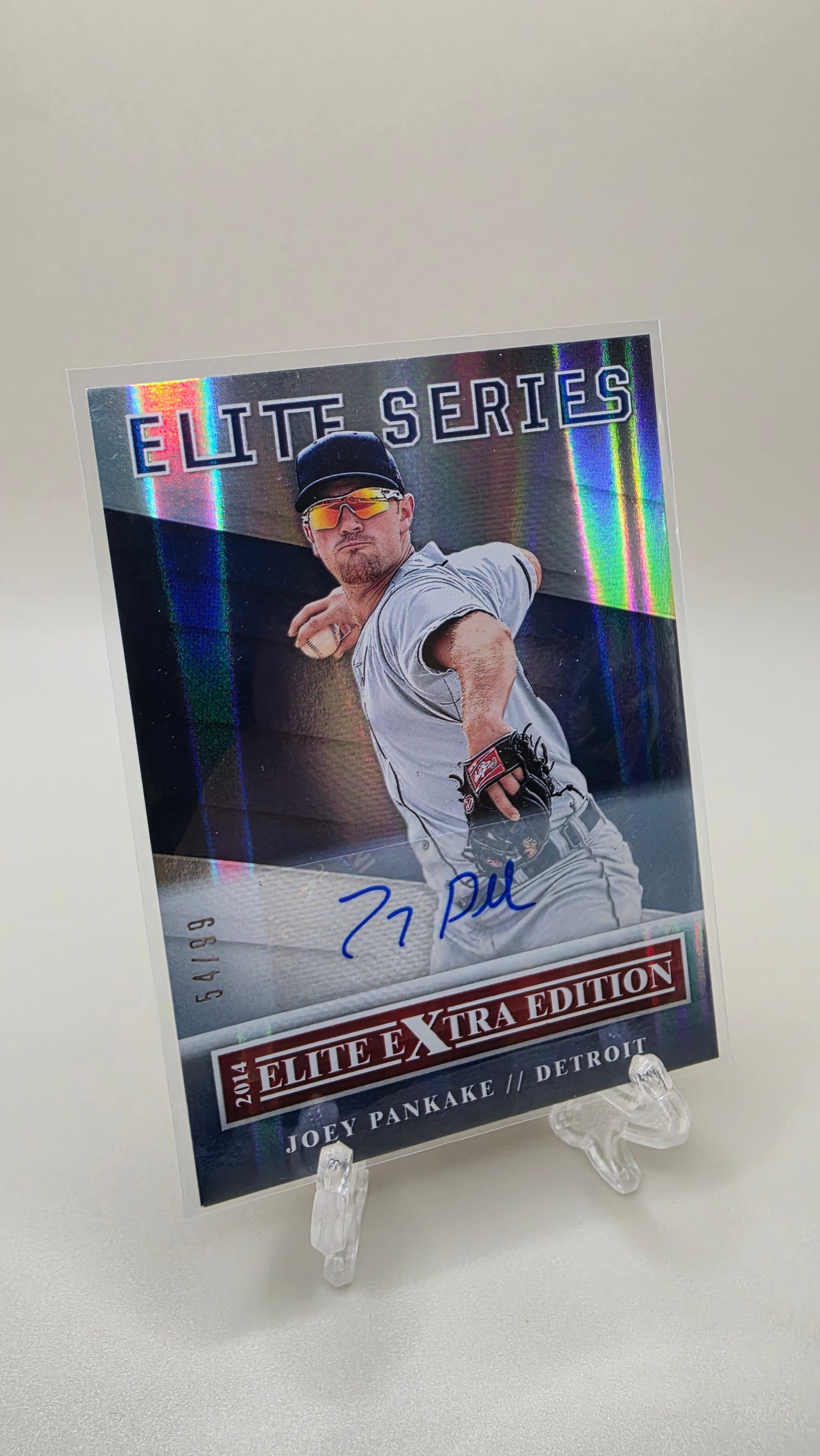 2014 Elite Extra Edition Joey Pankake Elite Series Auto /99 #15
