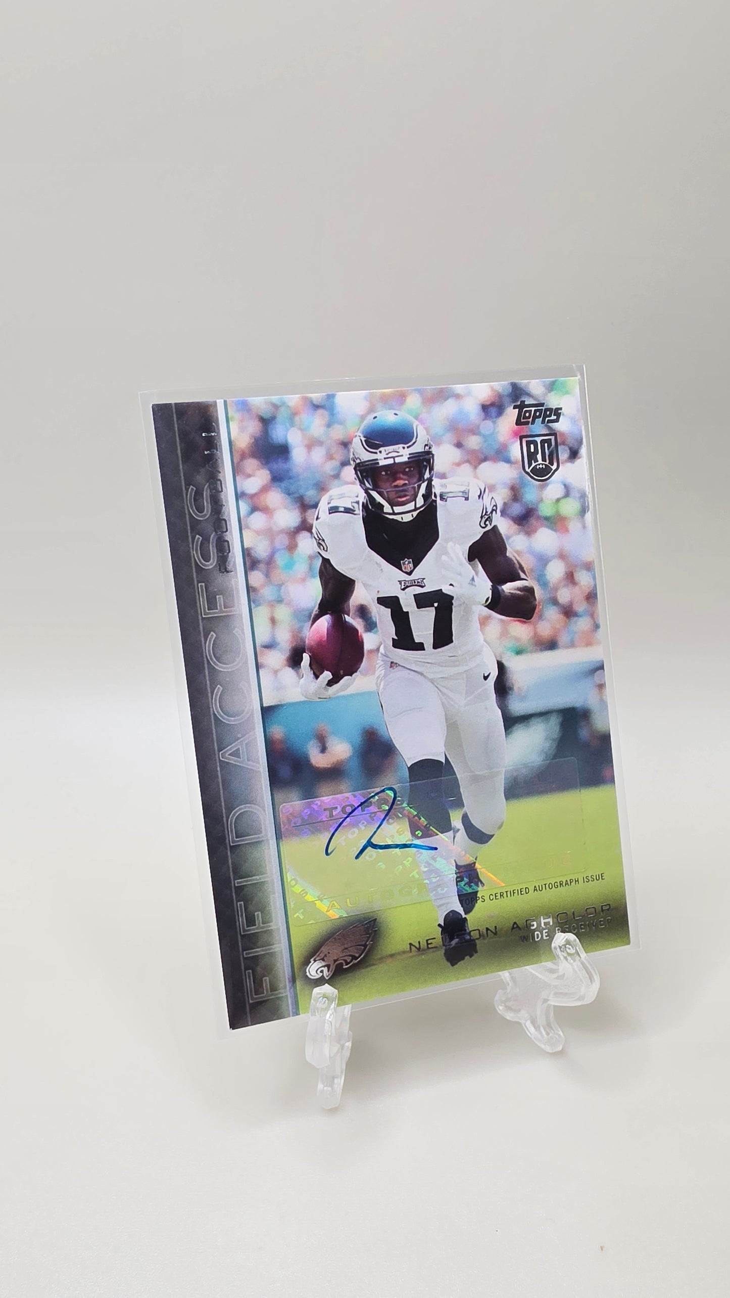 2015 Topps Football Nelson Agholor Rookie Auto Card #56
