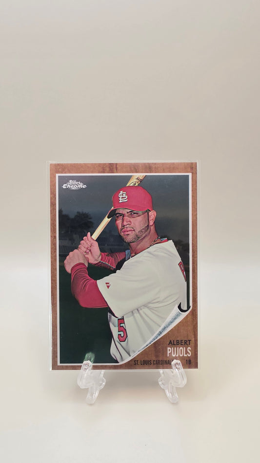 2011 Topps Heritage Albert Pujols Chrome /1962 #C145