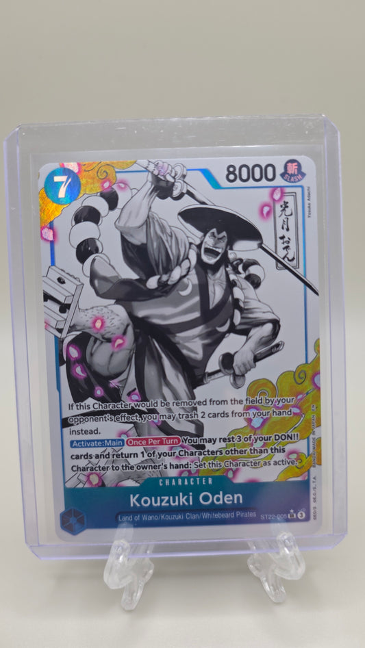 Kouzuki Oden ST22-005 SR⭐ Alt Art One Piece TCG (ST22 Starter Deck set) English