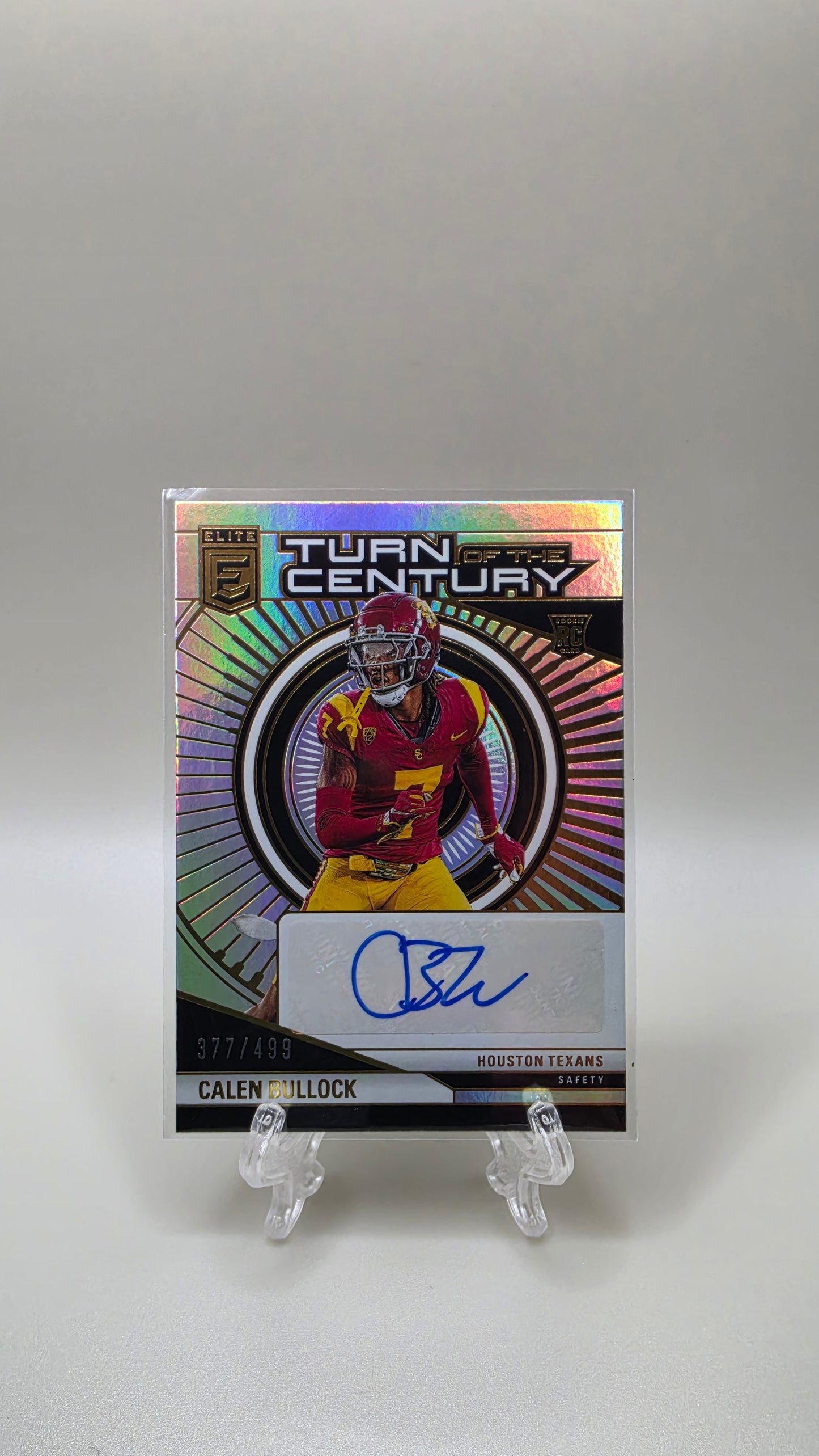 2024 Donruss Elite Calen Bullock Turn of the Century Rookie Auto /499 #TCA-CBU