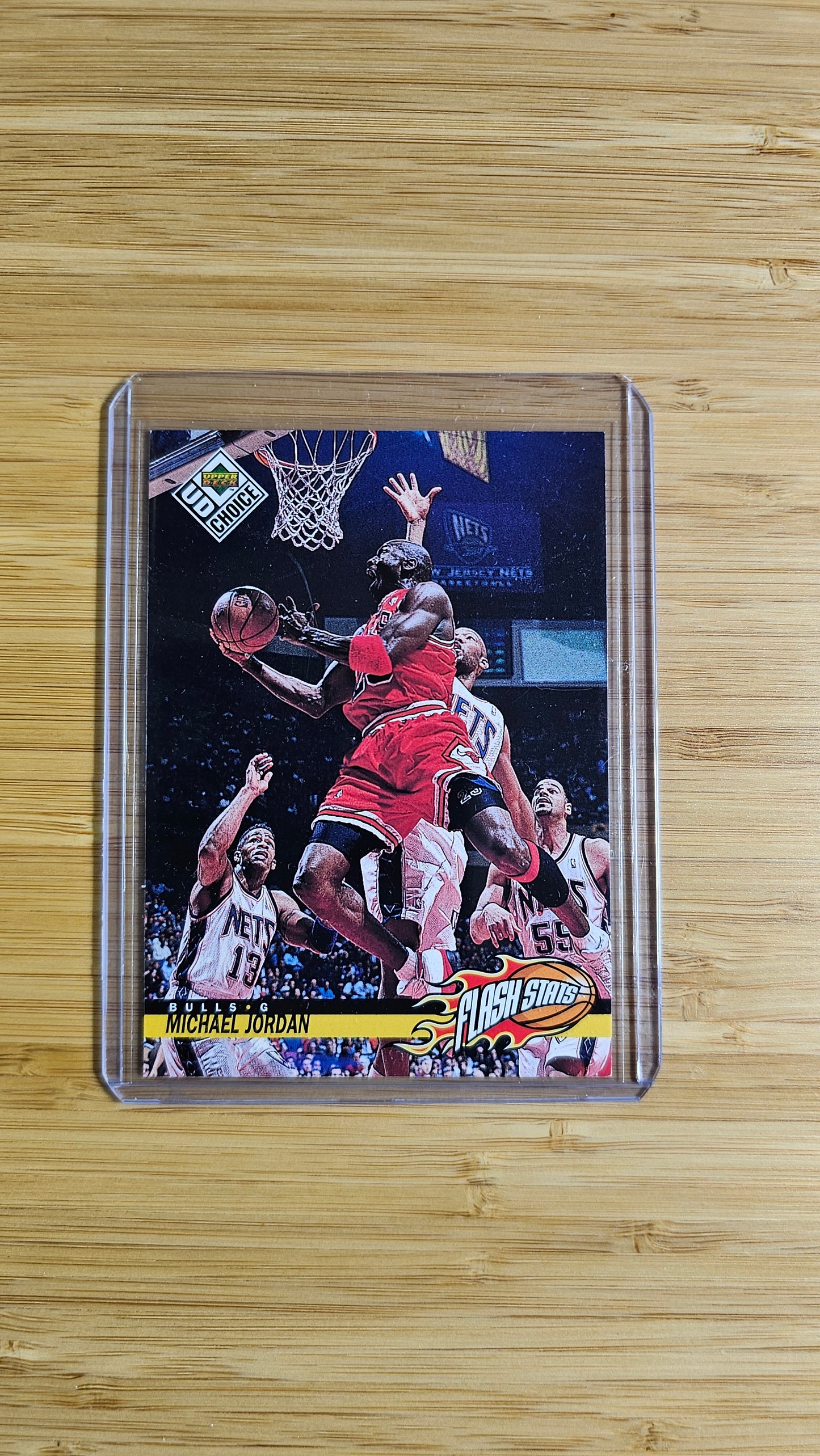 Michael Jordan 1998-99 Upper Deck Choice Flash Stats Card #159