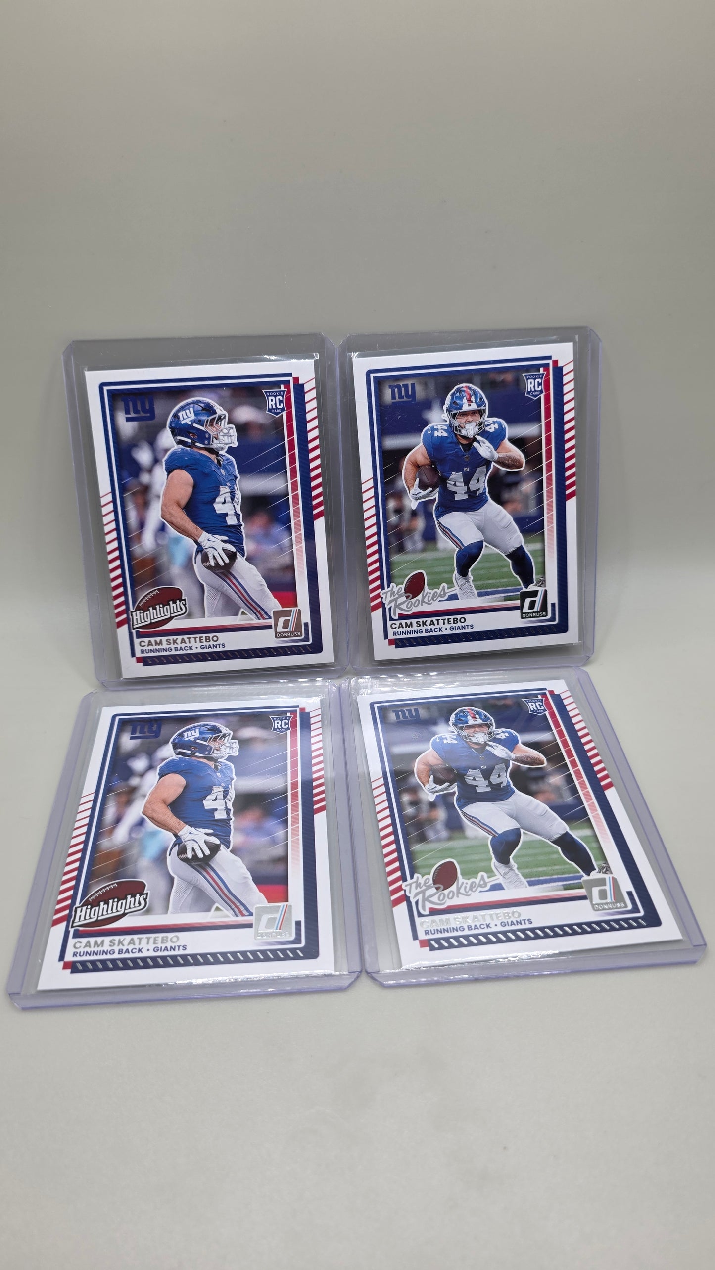 New York Giants 2025 Rookie Cards Lot!! (Jaxon Dart,Cam Skattebo&Abdul Carter)