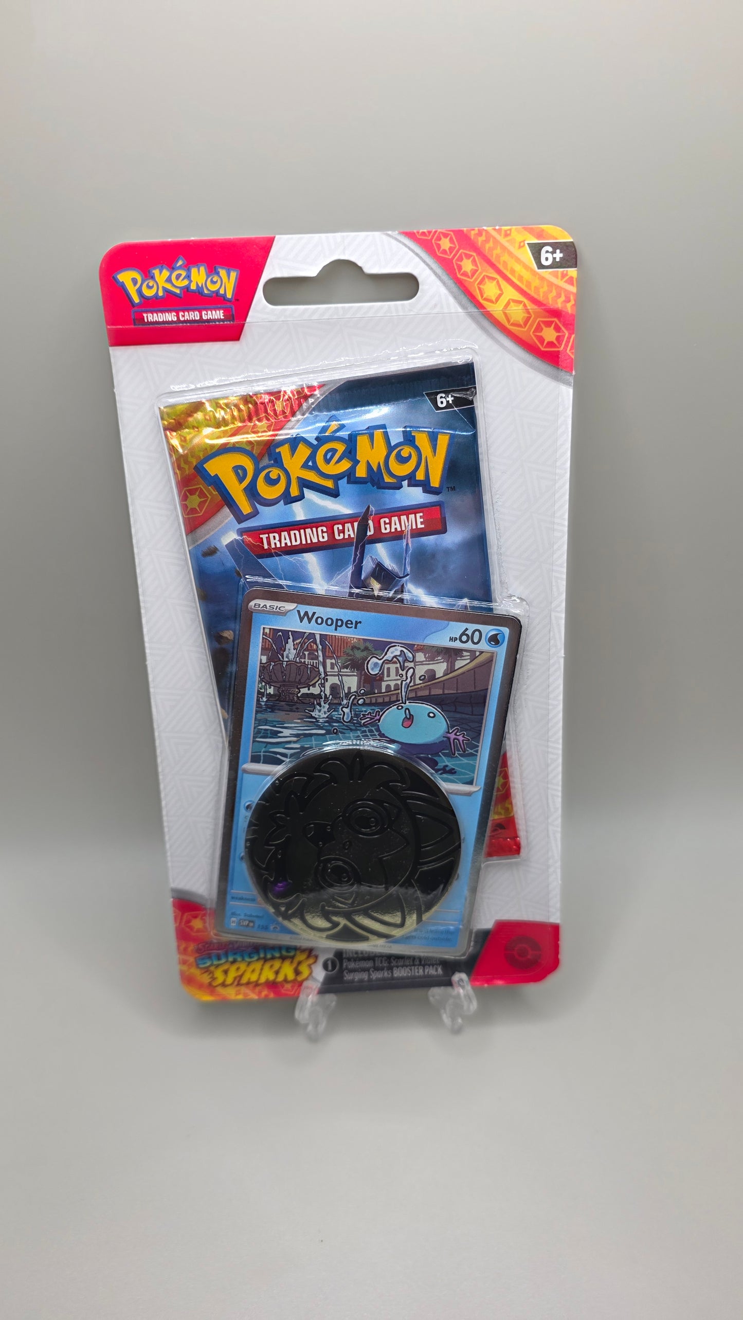 Pokémon TCG Surging Sparks S&V Wooper Promo Blister Pack Sealed